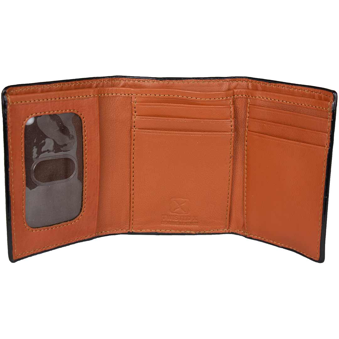 Twisted X Men's Distressed Trifold Wallet