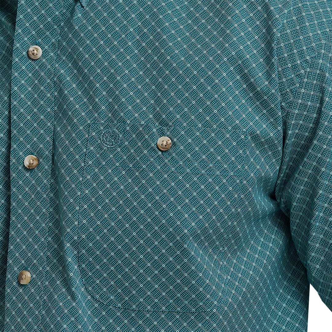 Wrangler Men's George Strait Long Sleeve Button Down Shirt