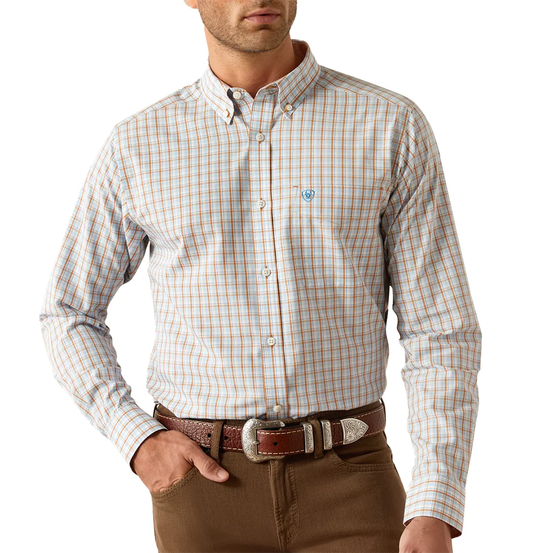 Ariat Men's Wrinkle Free Brendan Long Sleeve Button Shirt