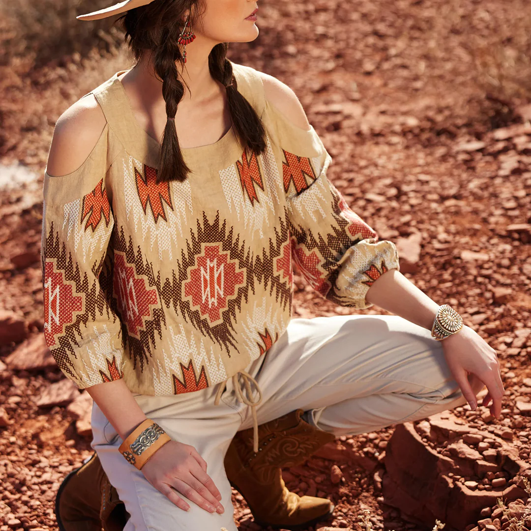 Double D Ranch Women's Spider Legend Top