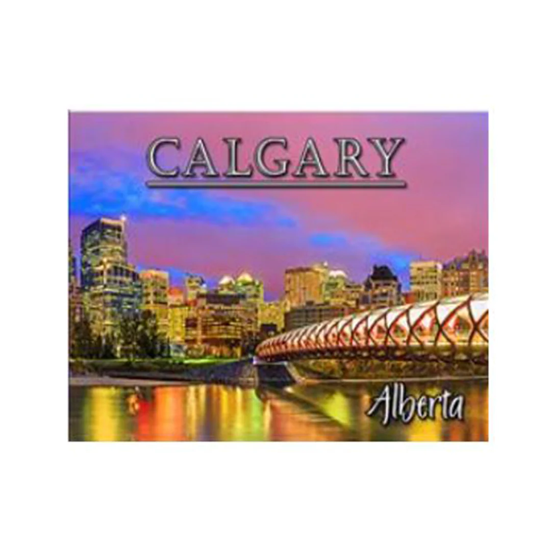 Postcard Souvenirs Peace Bridge Magnet