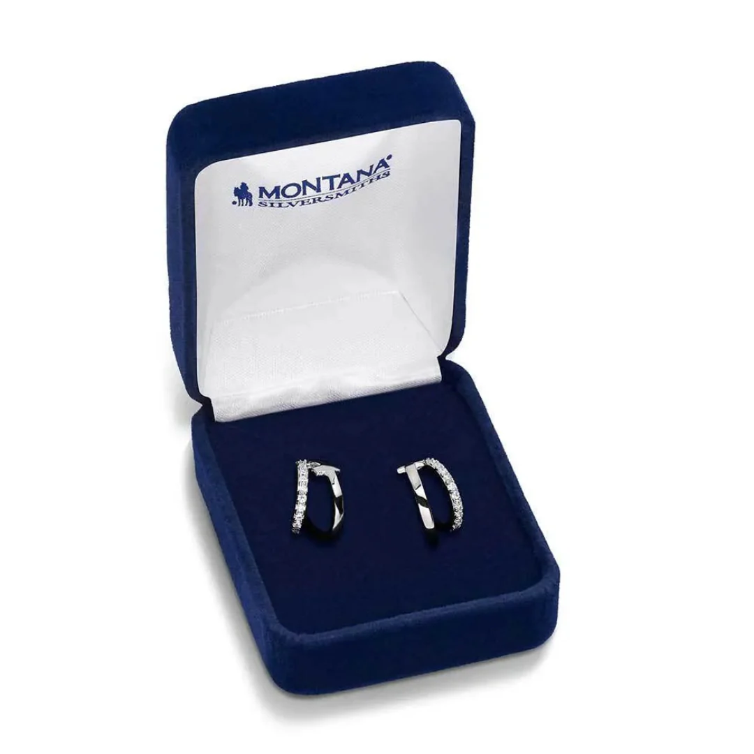 Montana Silversmith's Women's Wrapped in Faith Crystal Earrings