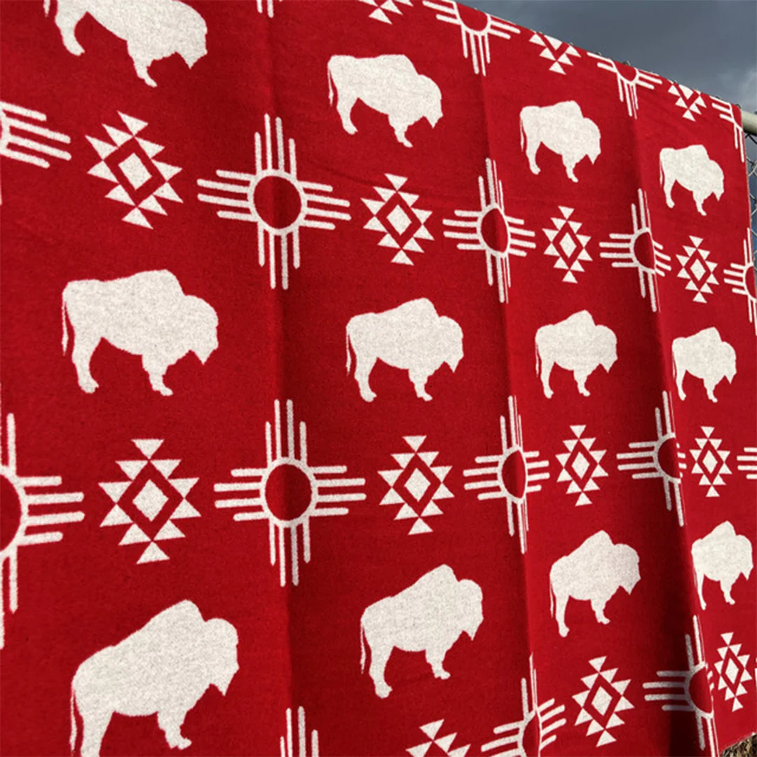 Western Varieties Buffalo Cross Premium Throw Blanket