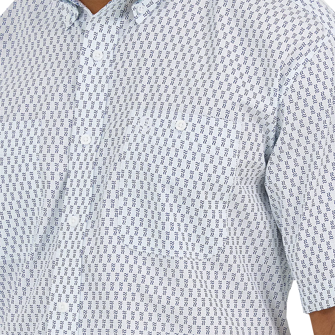 Wrangler Men's George Strait Short Sleeve Button Shirt