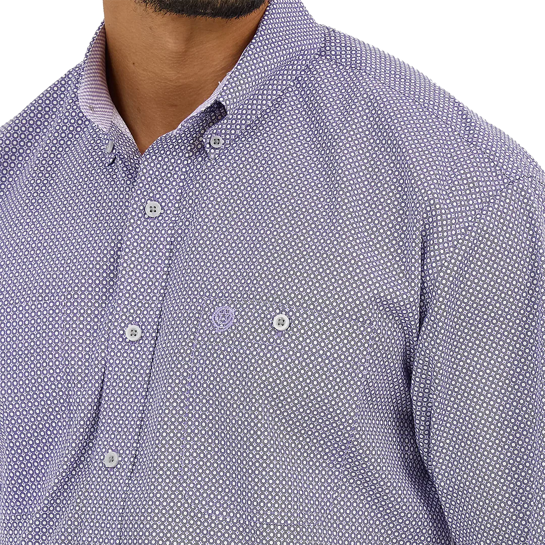 Wrangler Men's George Strait Short Sleeve Button Down Shirt