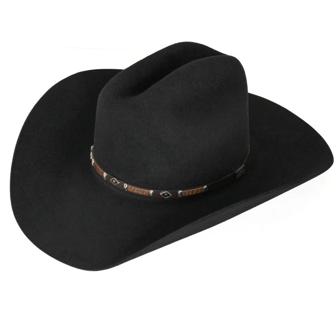 Resistol 6X Black Rock George Strait Felt Cowboy Hat