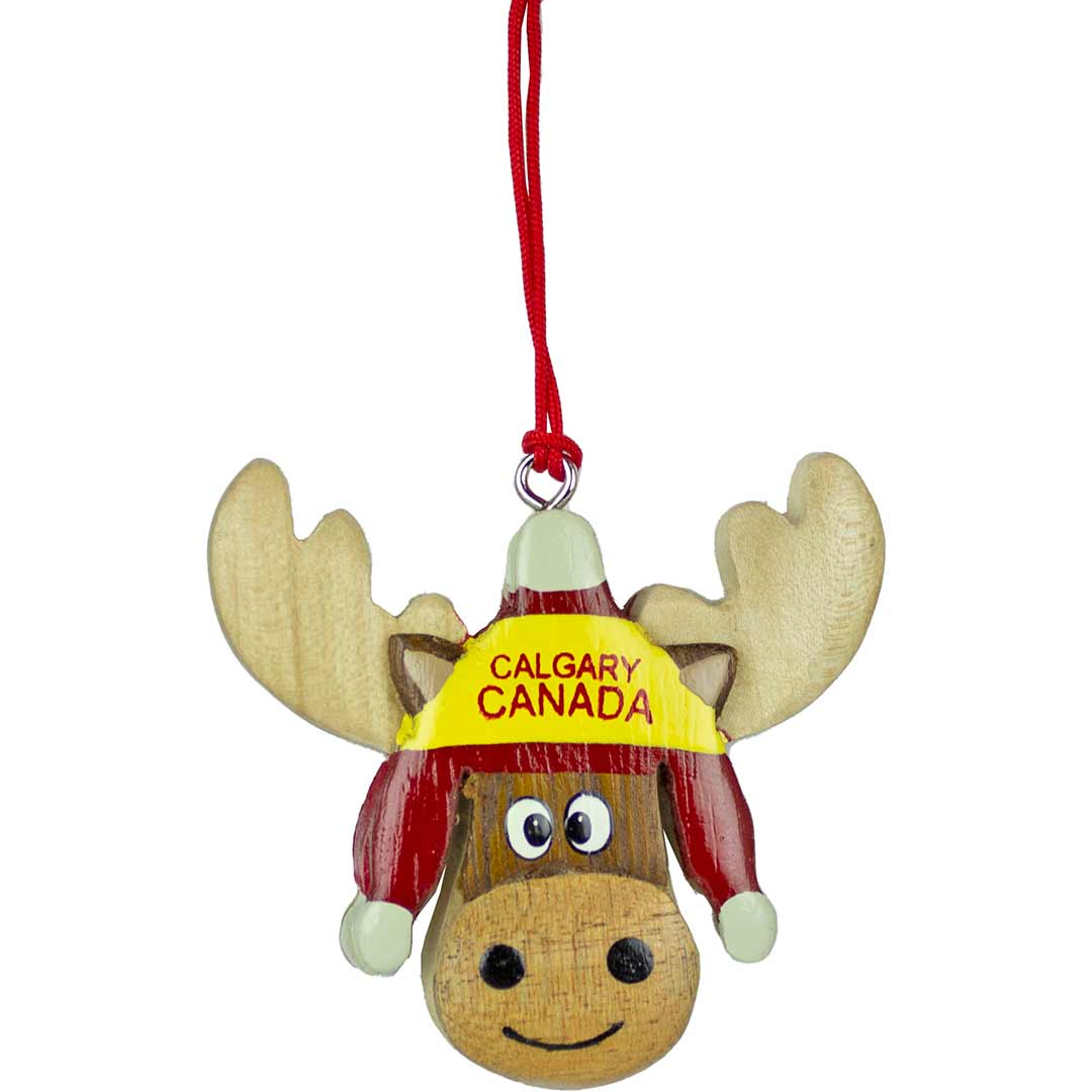 Eagle Ridge Trading Toque Moose Ornament