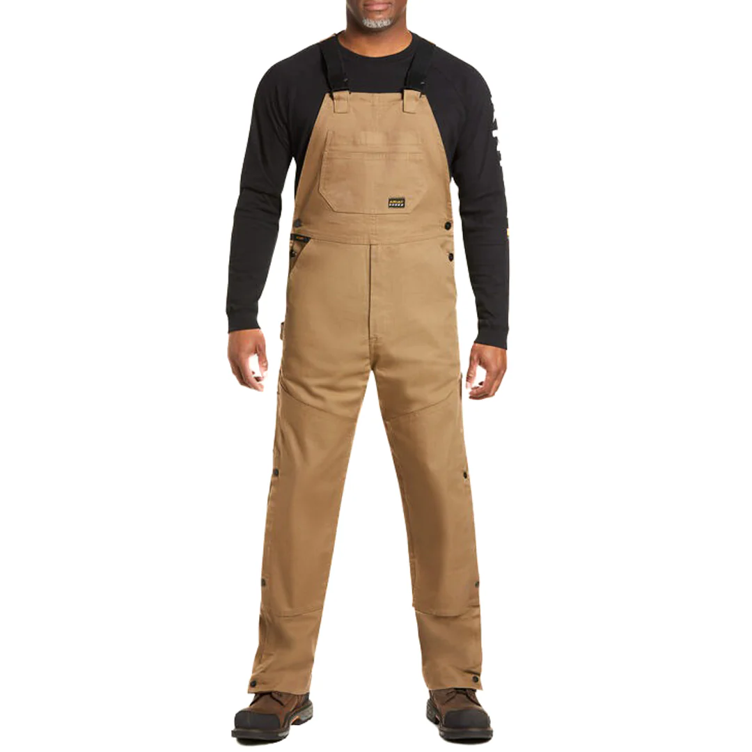 Ariat Men's Rebar Dura Canvas Unlined Bib Overalls