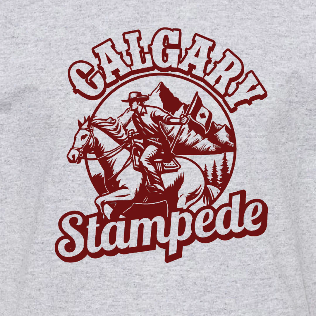 Calgary Stampede Kids' Man On Horse T-Shirt