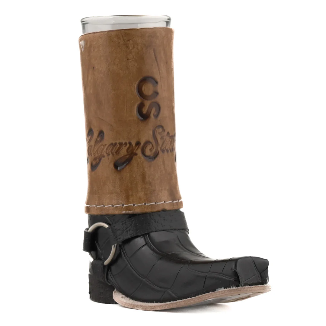 Calgary Stampede Cowboy Boot Shot Glass