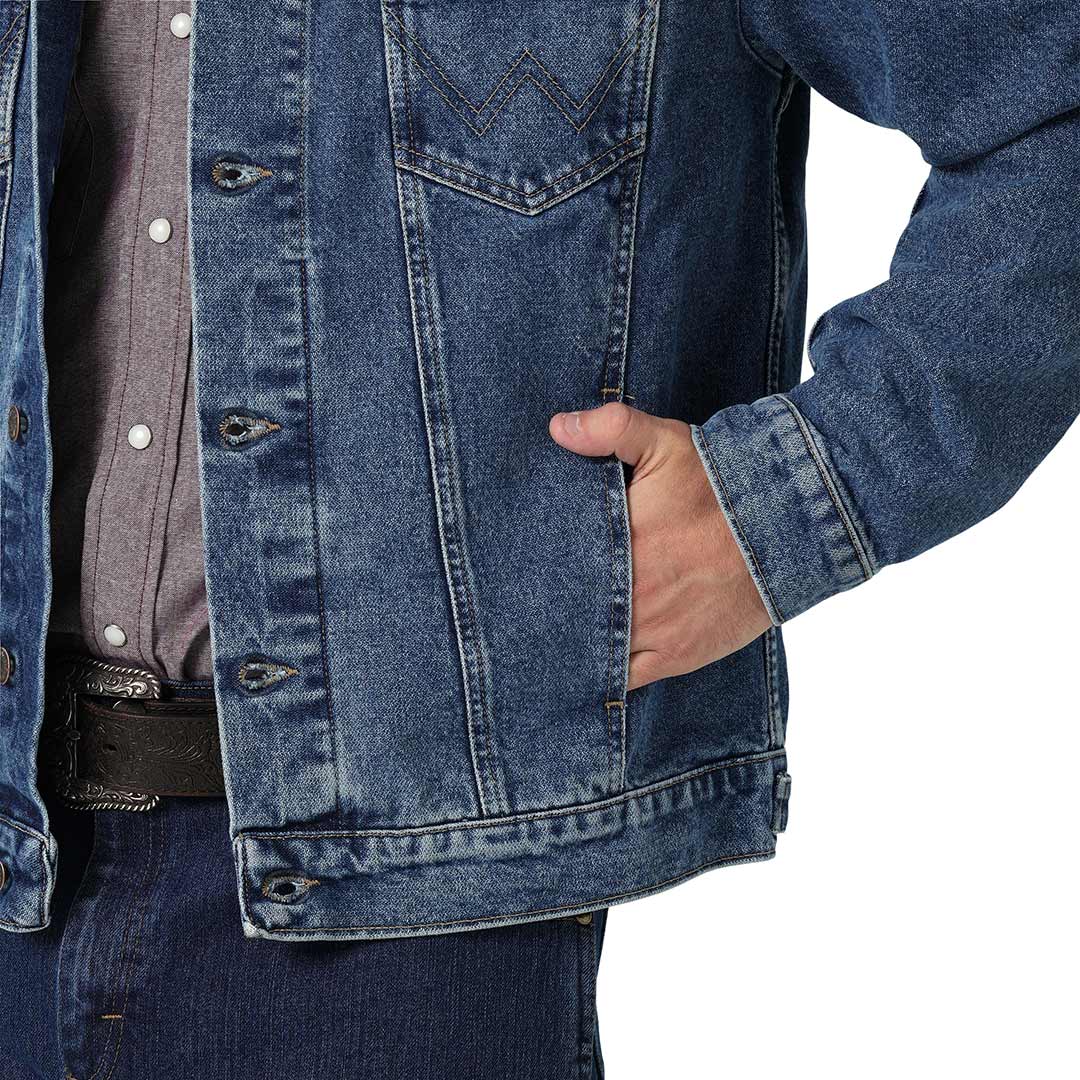 Wrangler Men's Cowboy Cut Unlined Jean Jacket