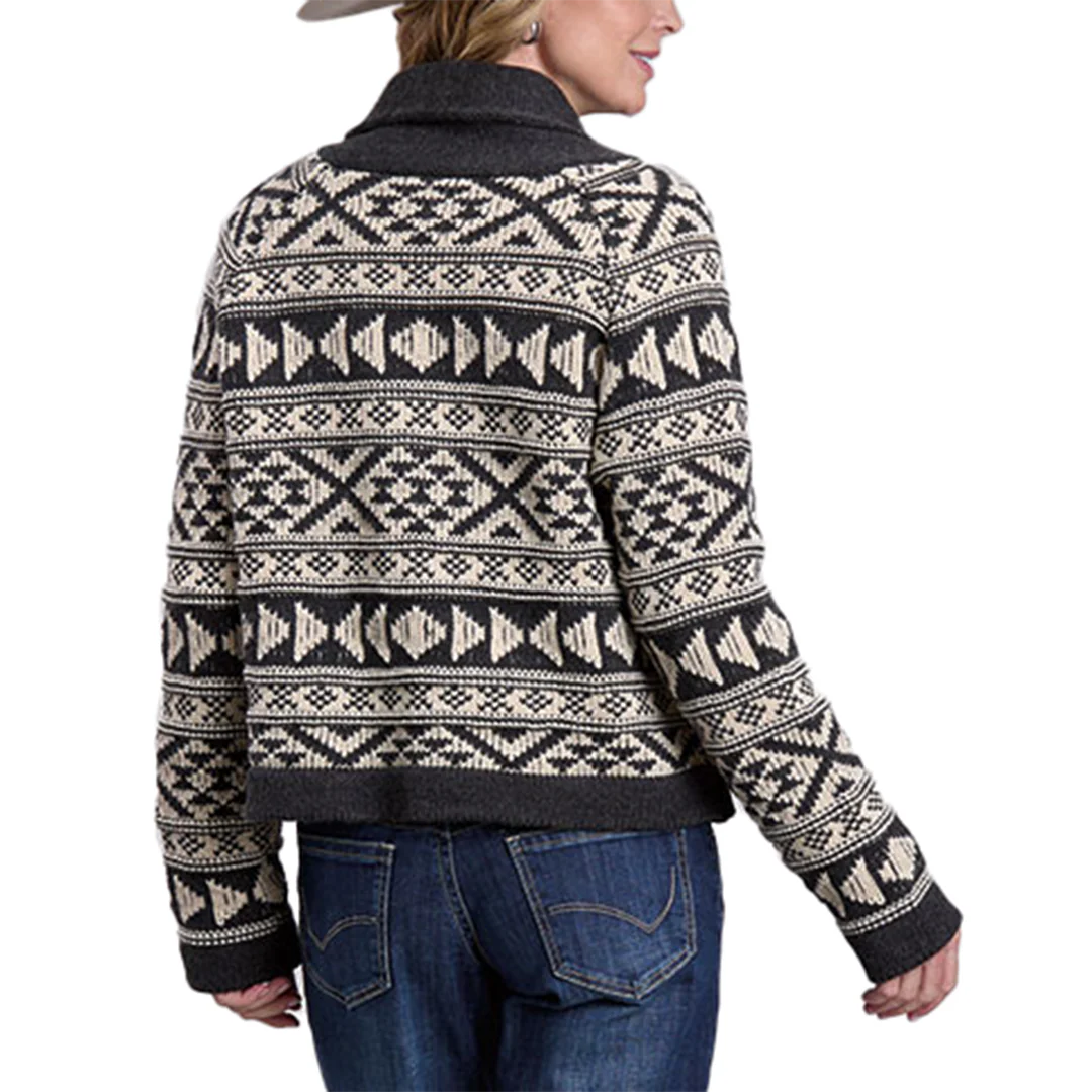 Stetson Women's Aztec Cardigan Sweater
