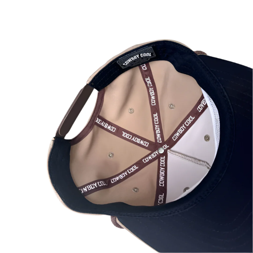 Cowboy Cool Men's Wave Rider Rope Snap Back Cap