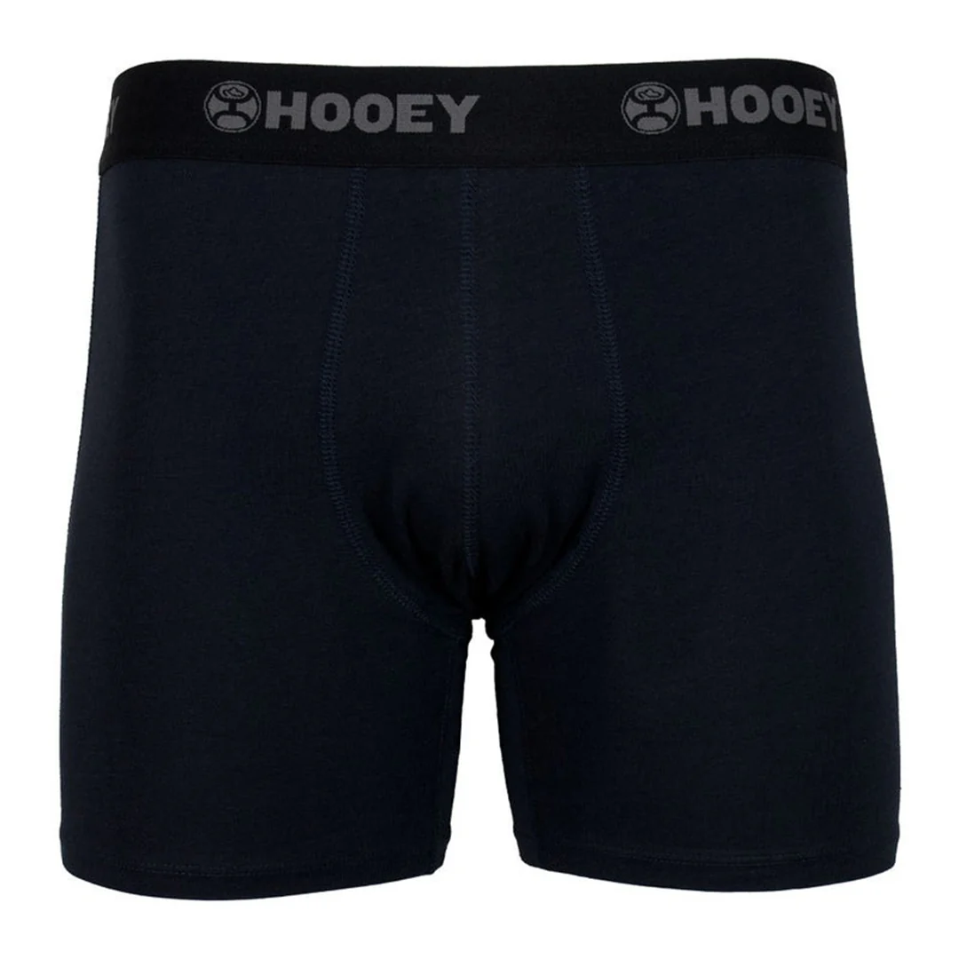 Hooey Men's Boxer San Bernardino Briefs Red & Black 2-Pack