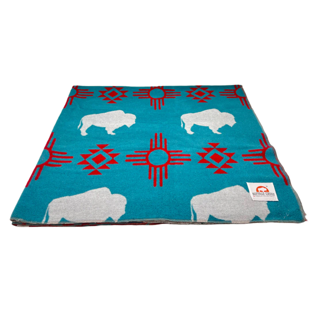 Western Varieties Buffalo Cross Premium Throw Blanket