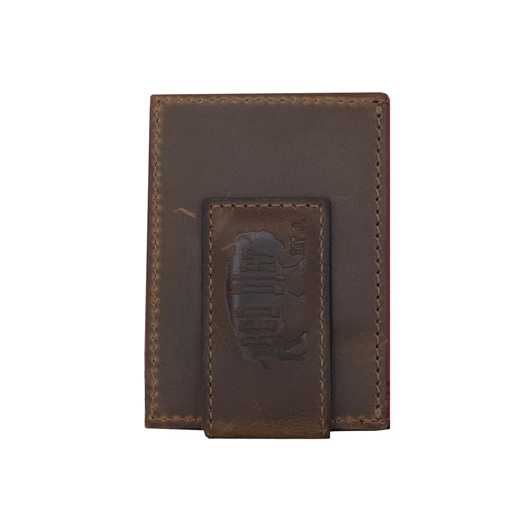 Red Dirt Hat Co. Card Case With Magnetic Clip