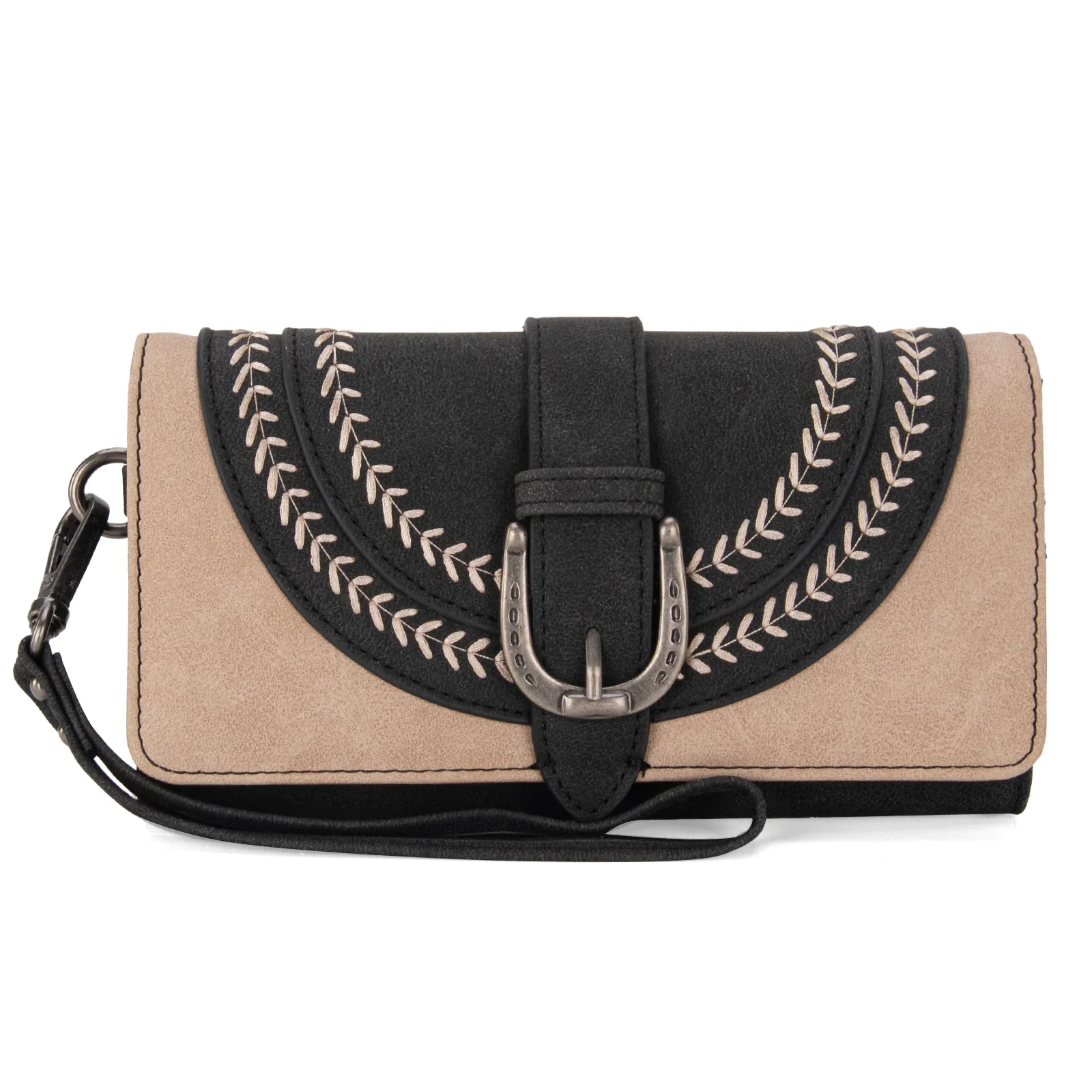 Montana West Buckle Collection Wallet