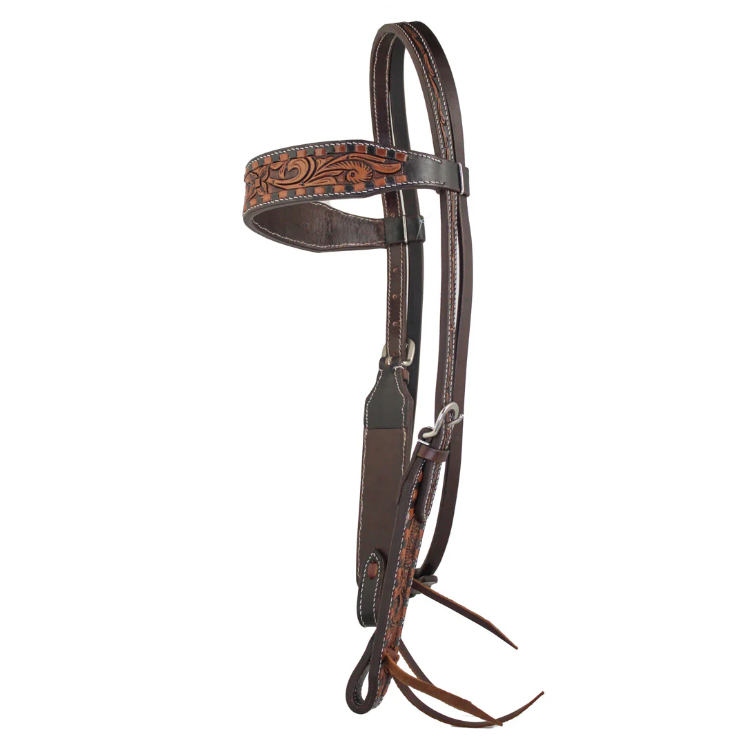 True North Trading Flower Browband Headstall