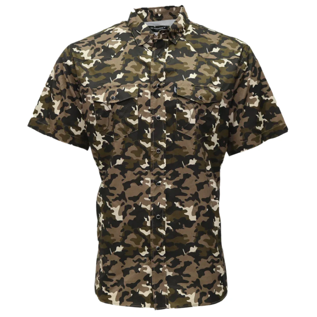 Hooey Brands Men's Sol Short Sleeve Snap Shirt