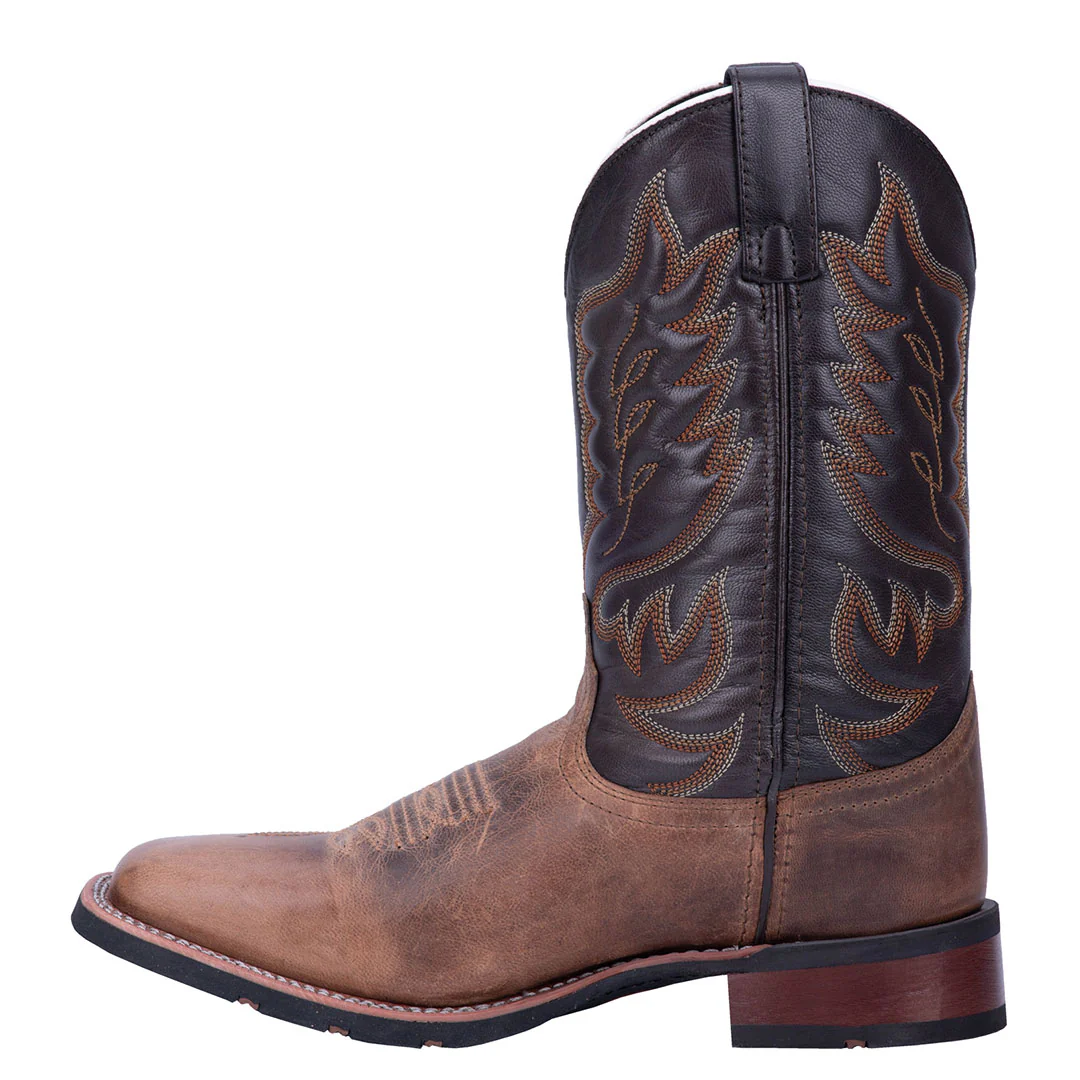 Laredo Men's Montana Square Toe Cowboy Boots