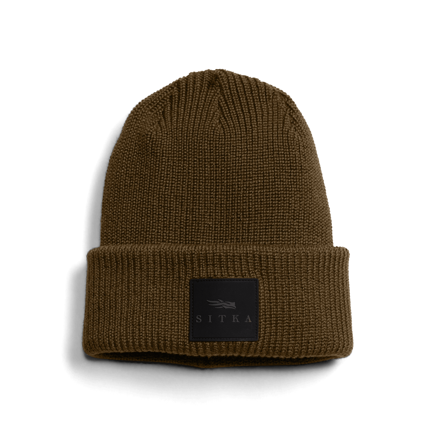 Double Cuff Acrylic Knit Beanie