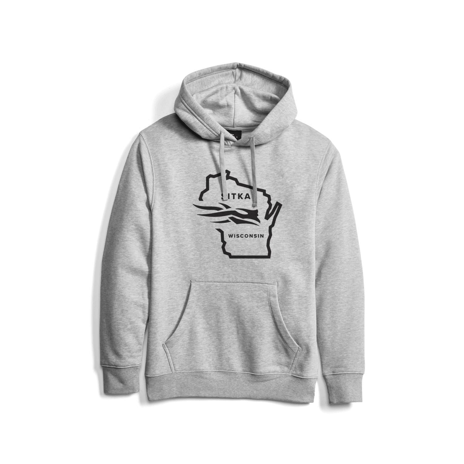 Wisconsin State Pullover Hoodie