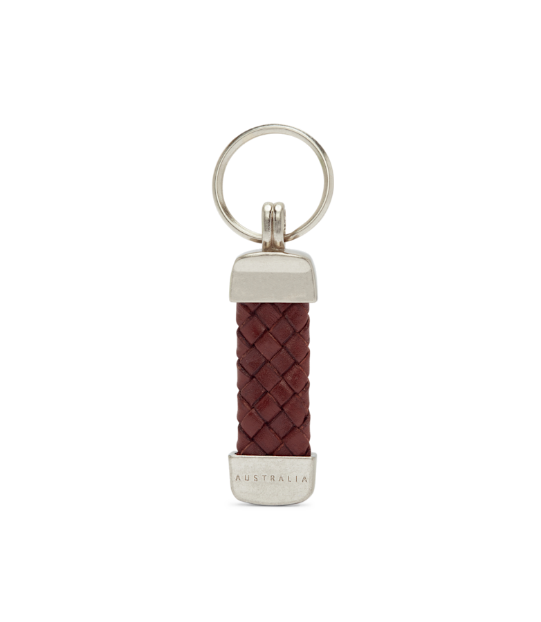 Plaited key ring