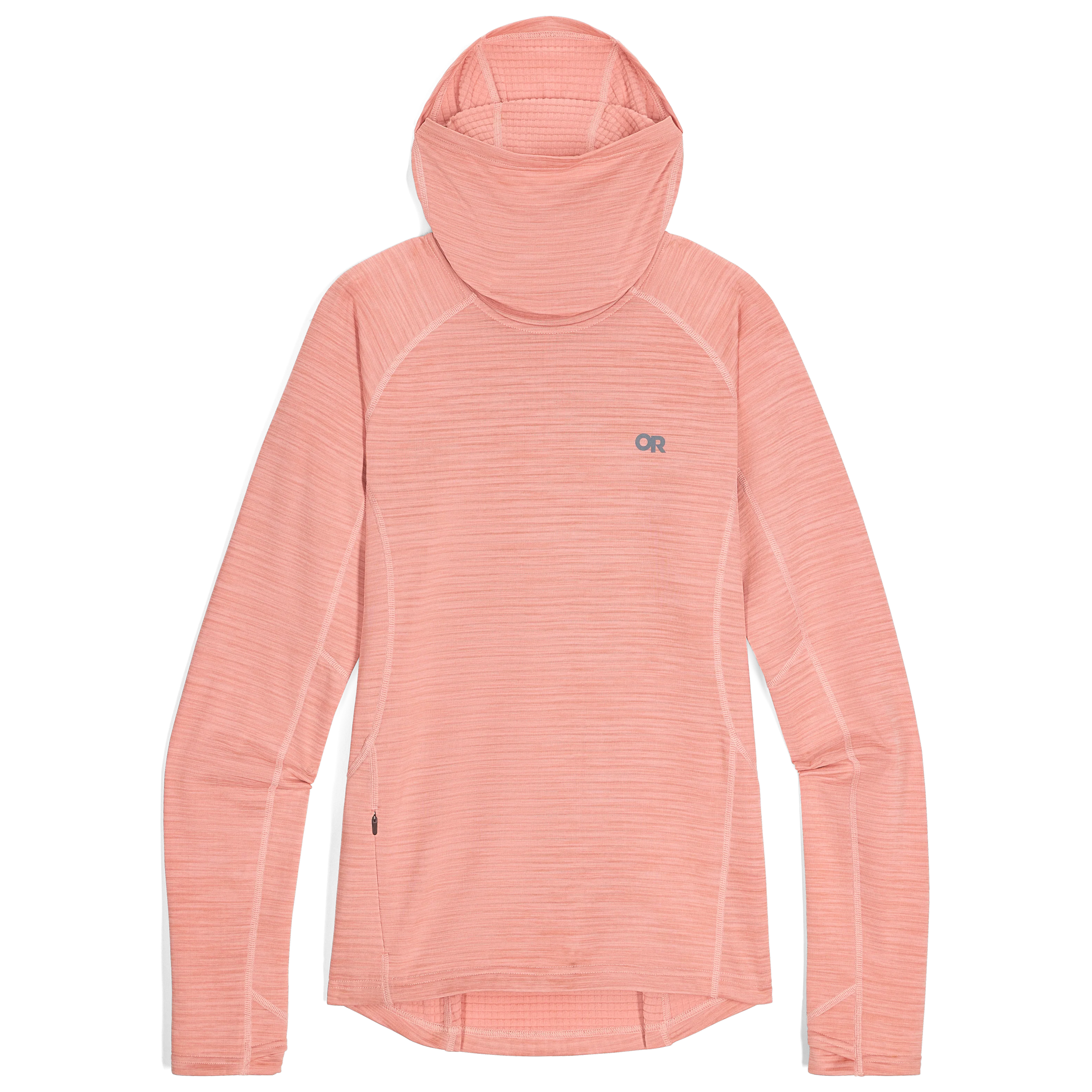 Women's Vigor Grid Fleece Pullover Hoodie
