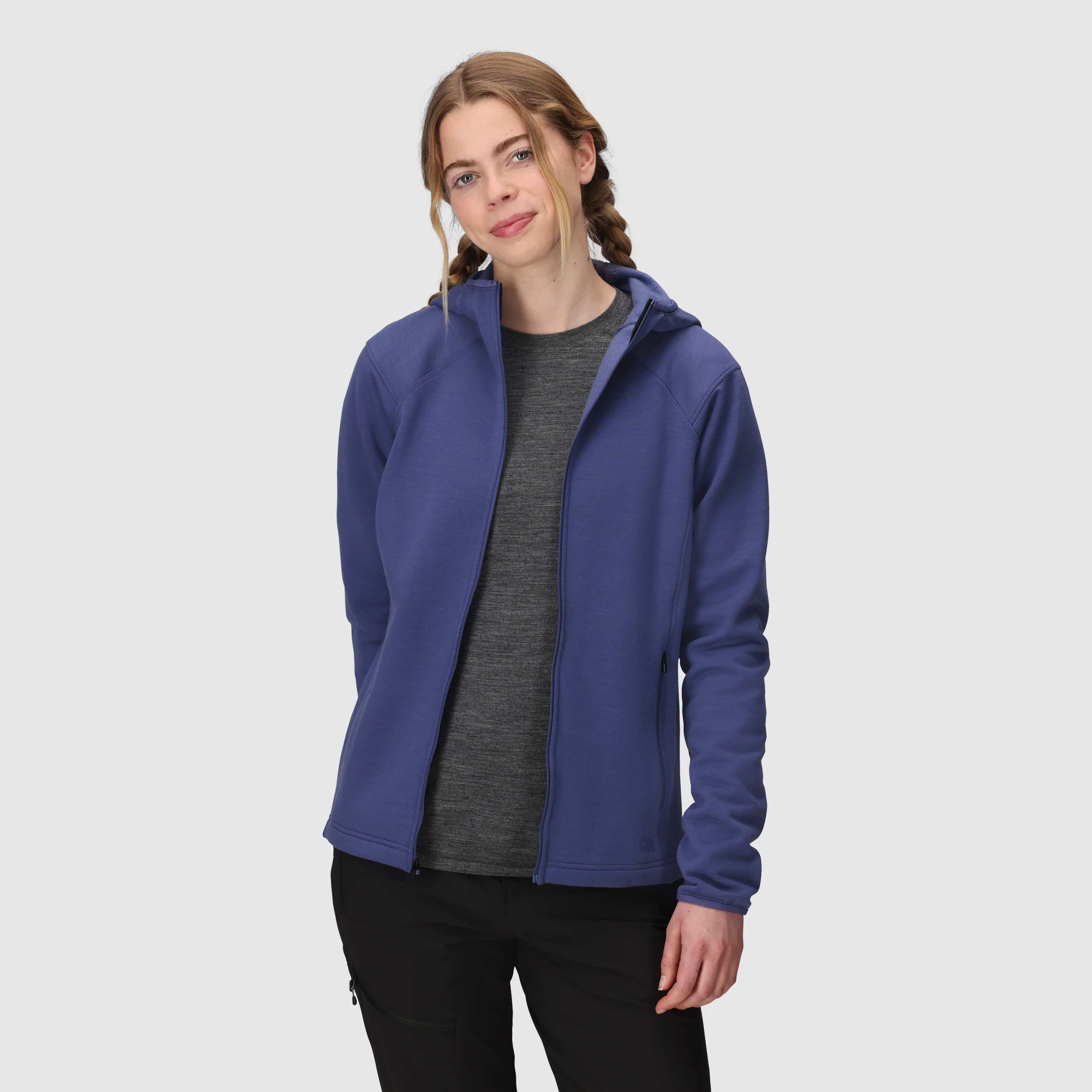 Women's Crescent Fleece Full Zip Hoodie