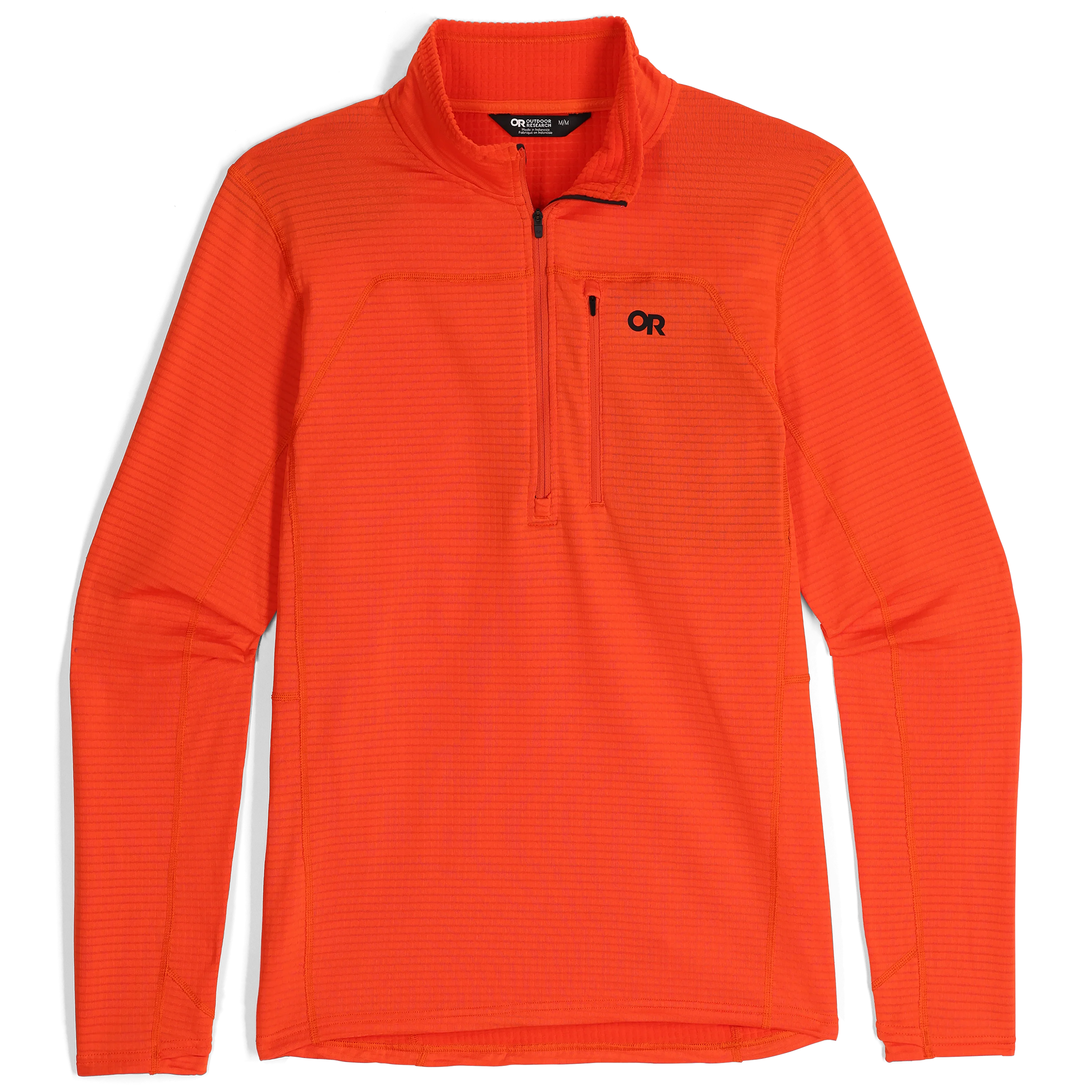 Men's Vigor Grid Fleece Half Zip