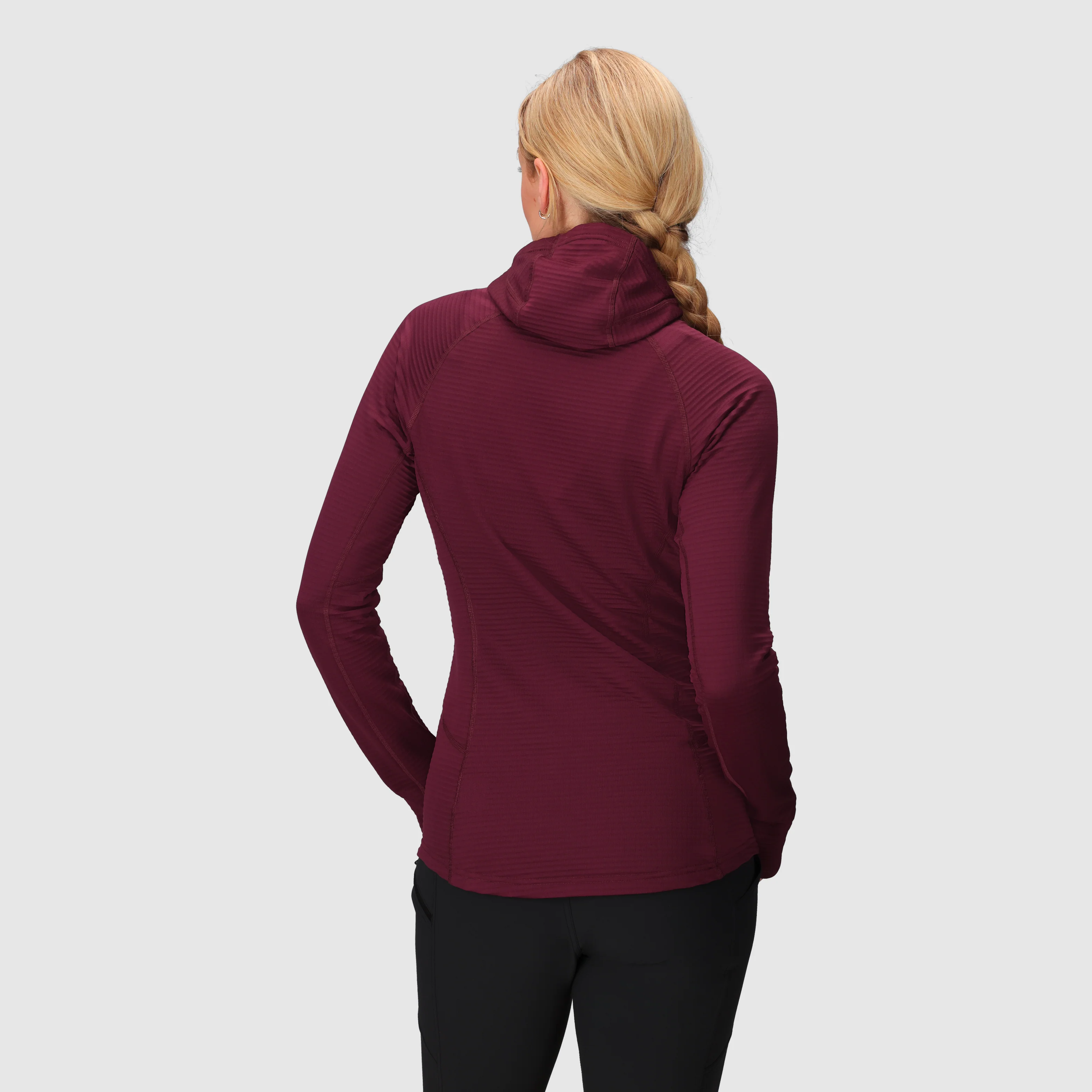 Women's Vigor Grid Fleece Pullover Hoodie