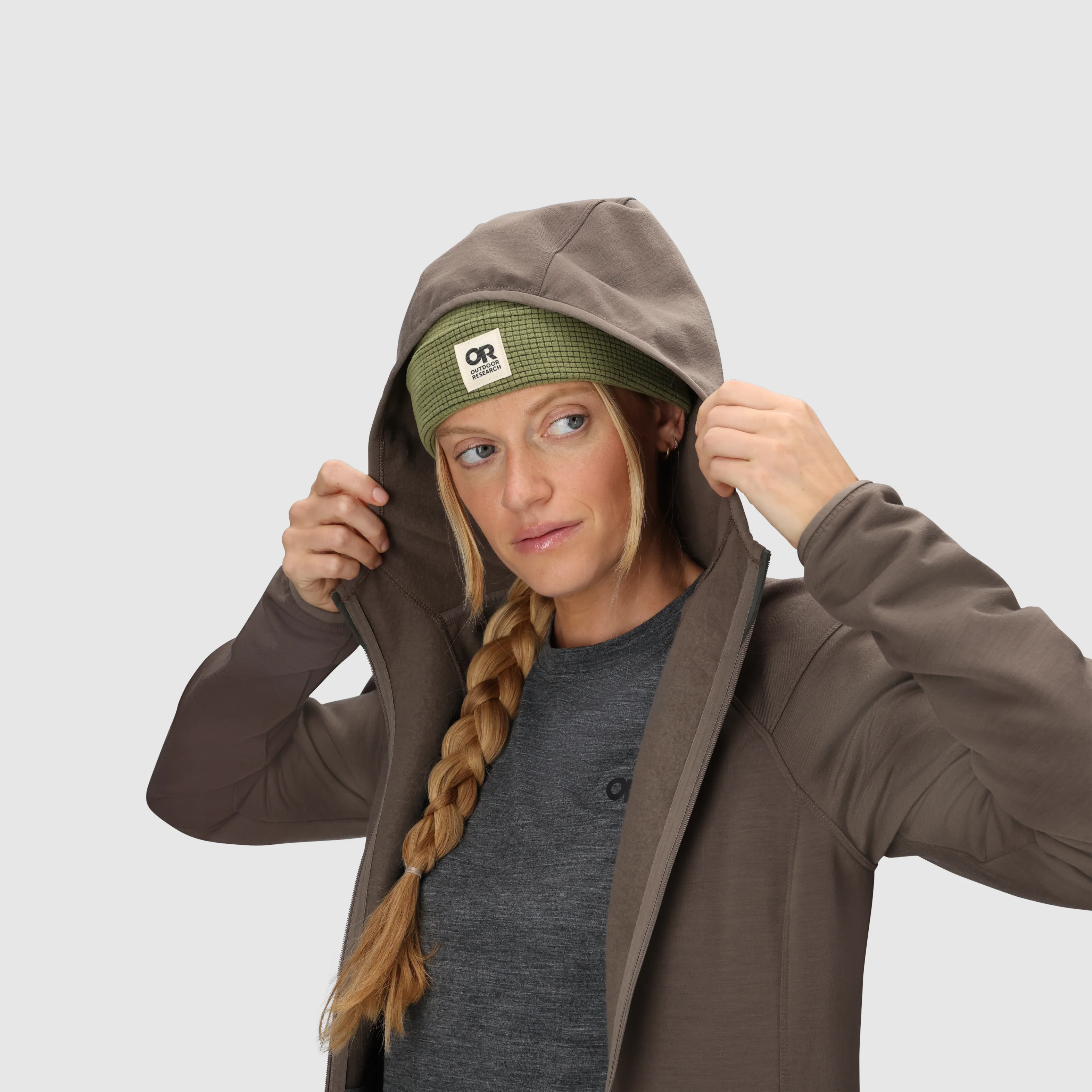 Women's Crescent Fleece Full Zip Hoodie