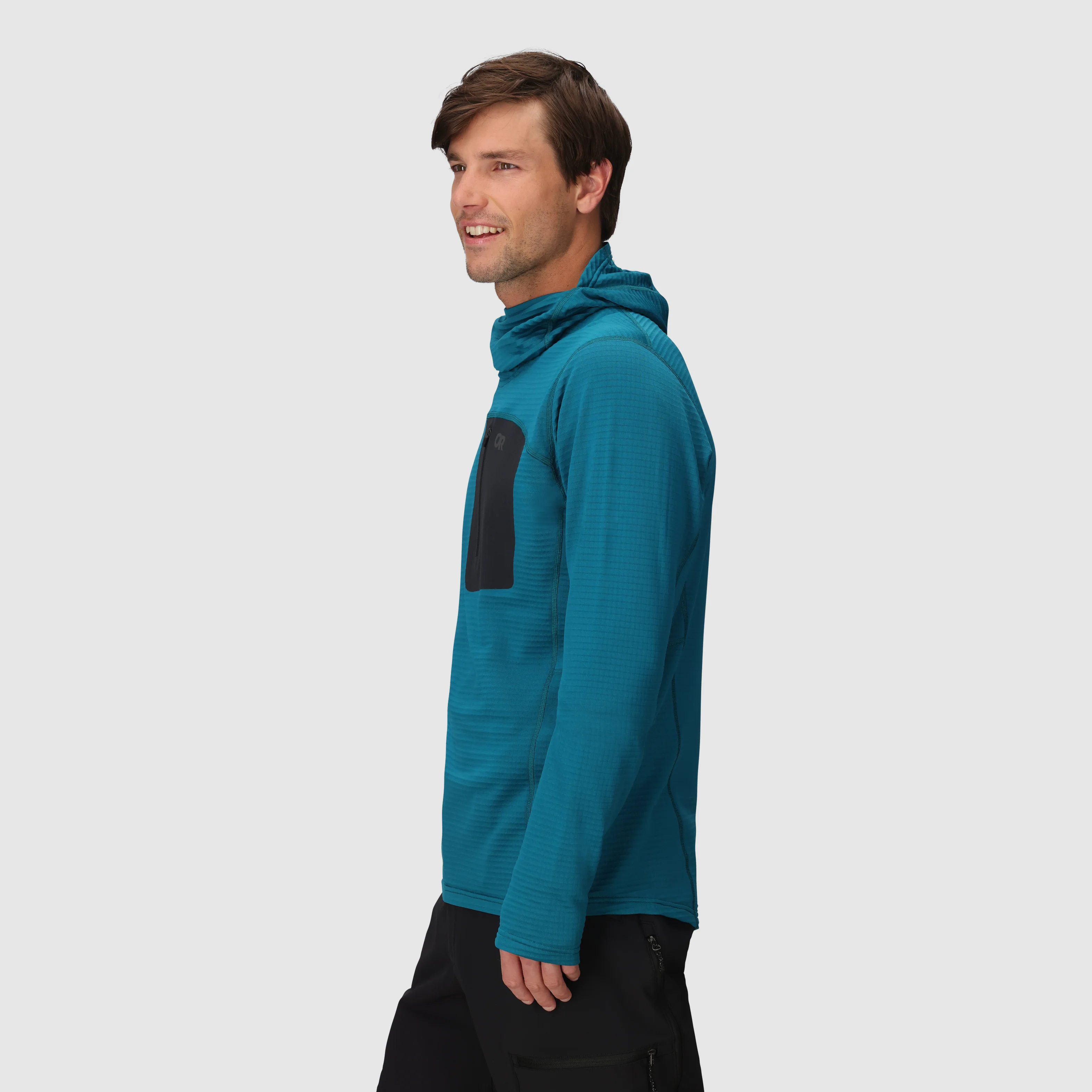 Men's Vigor Grid Fleece Pullover Hoodie