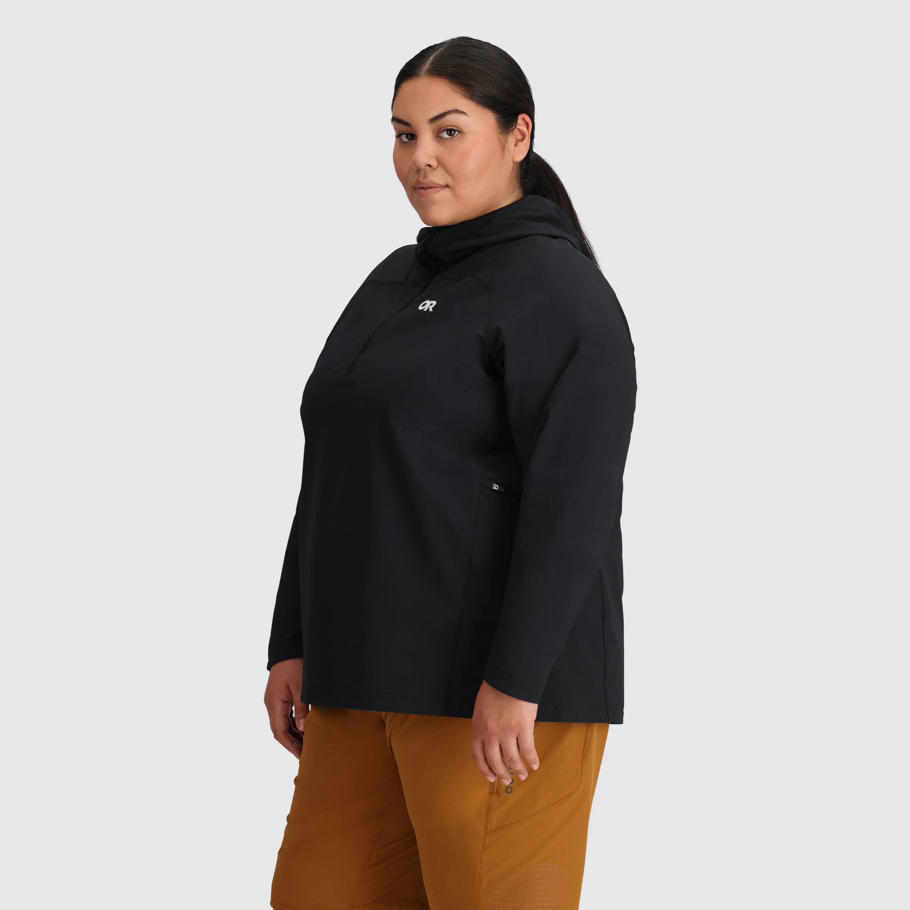 Women's Freewheel MTB Half Zip Hoodie - Plus