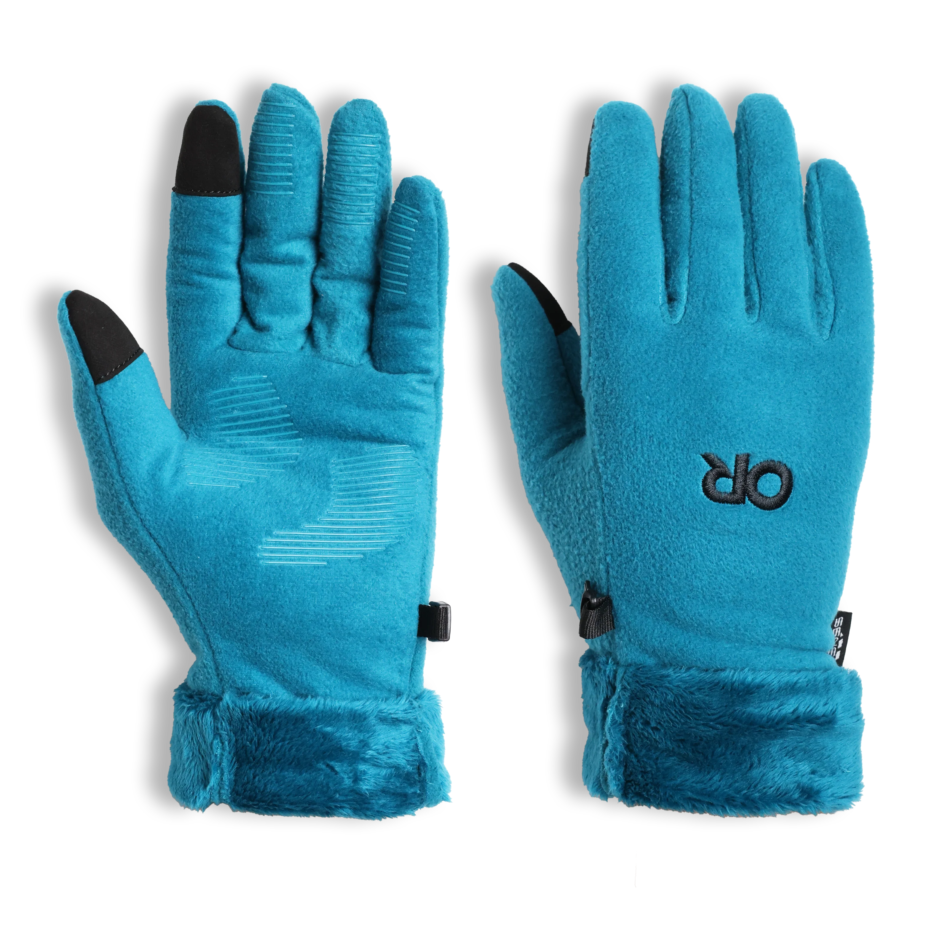Women's Fuzzy Sensor Gloves
