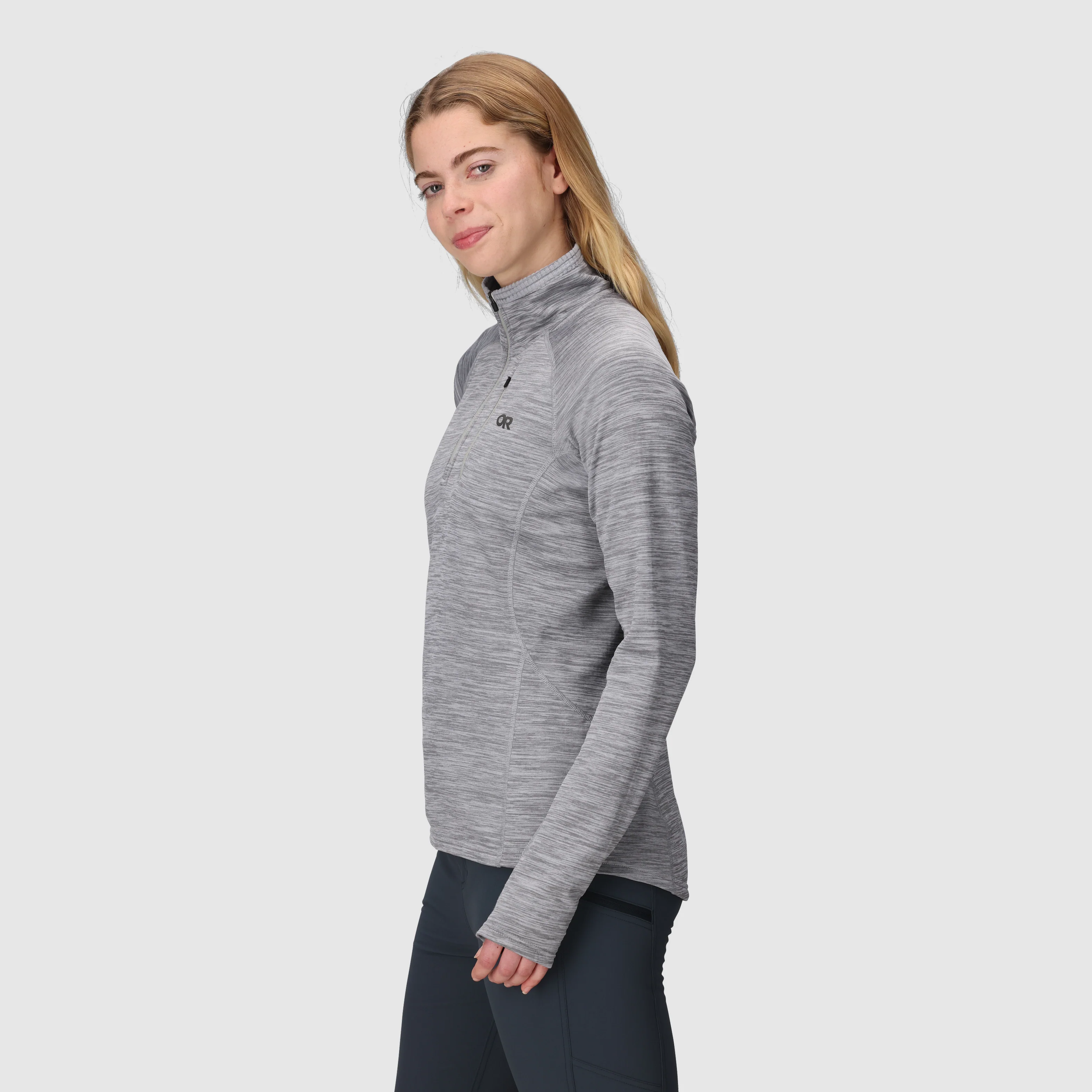 Women's Vigor Grid Fleece Quarter Zip