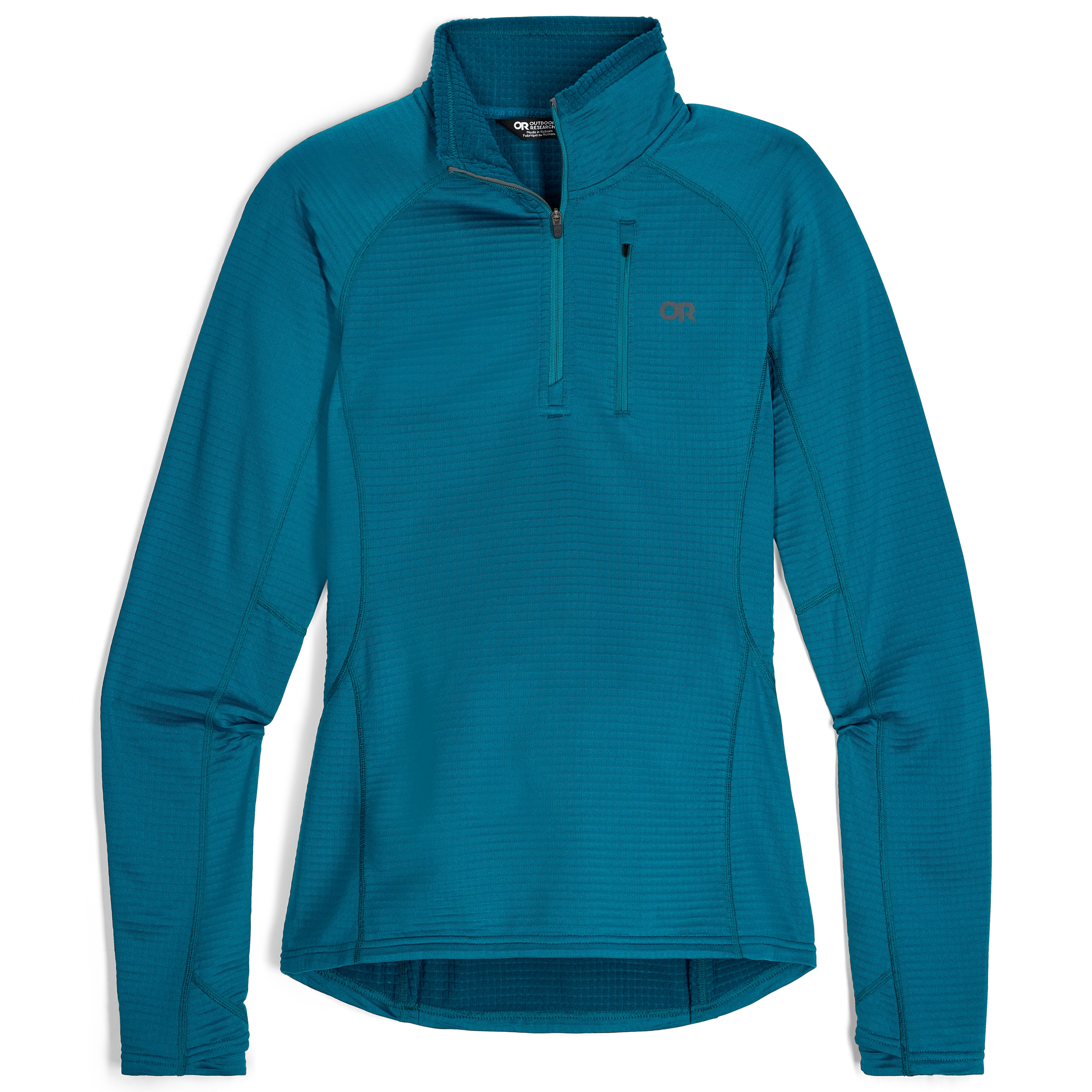 Women's Vigor Grid Fleece Quarter Zip