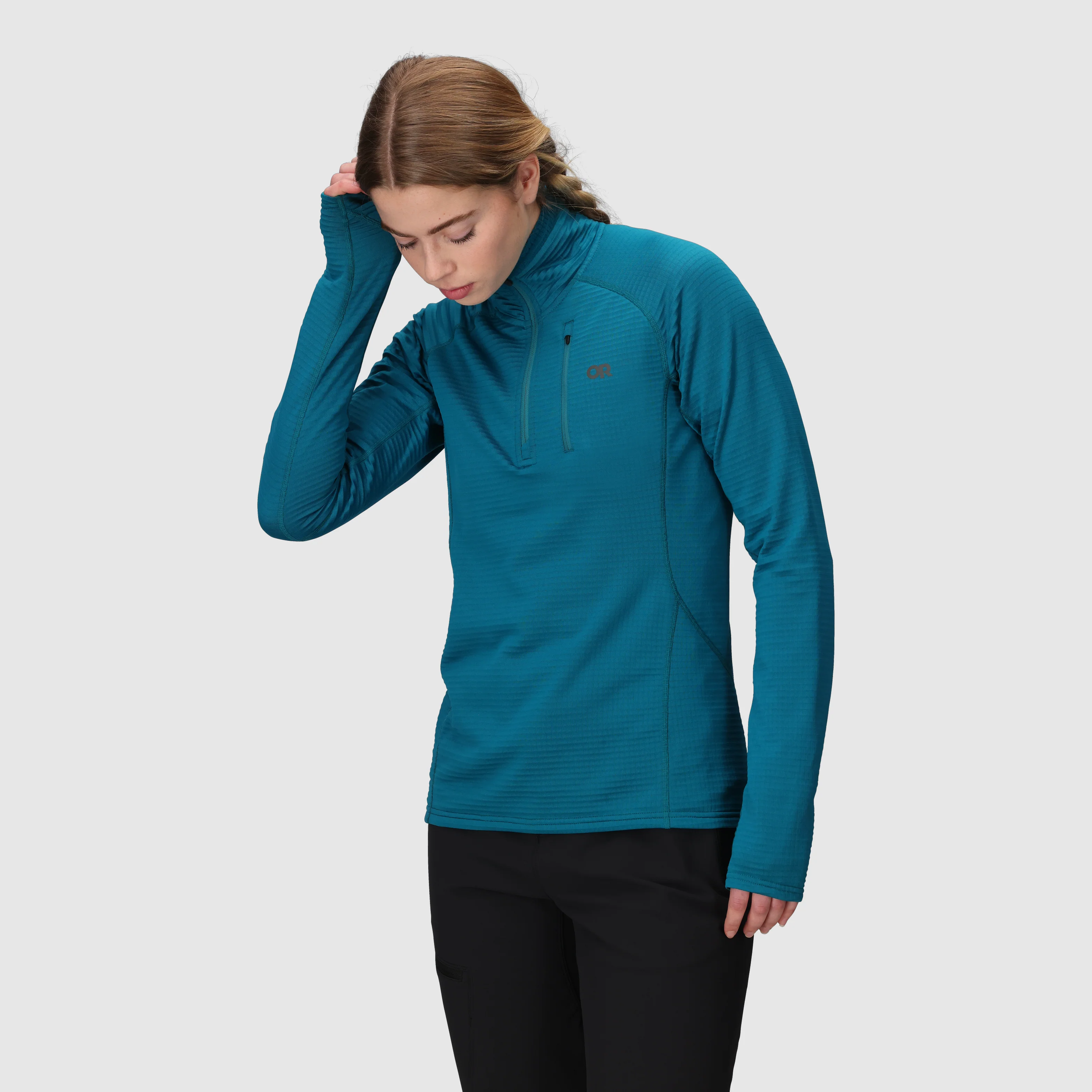 Women's Vigor Grid Fleece Quarter Zip