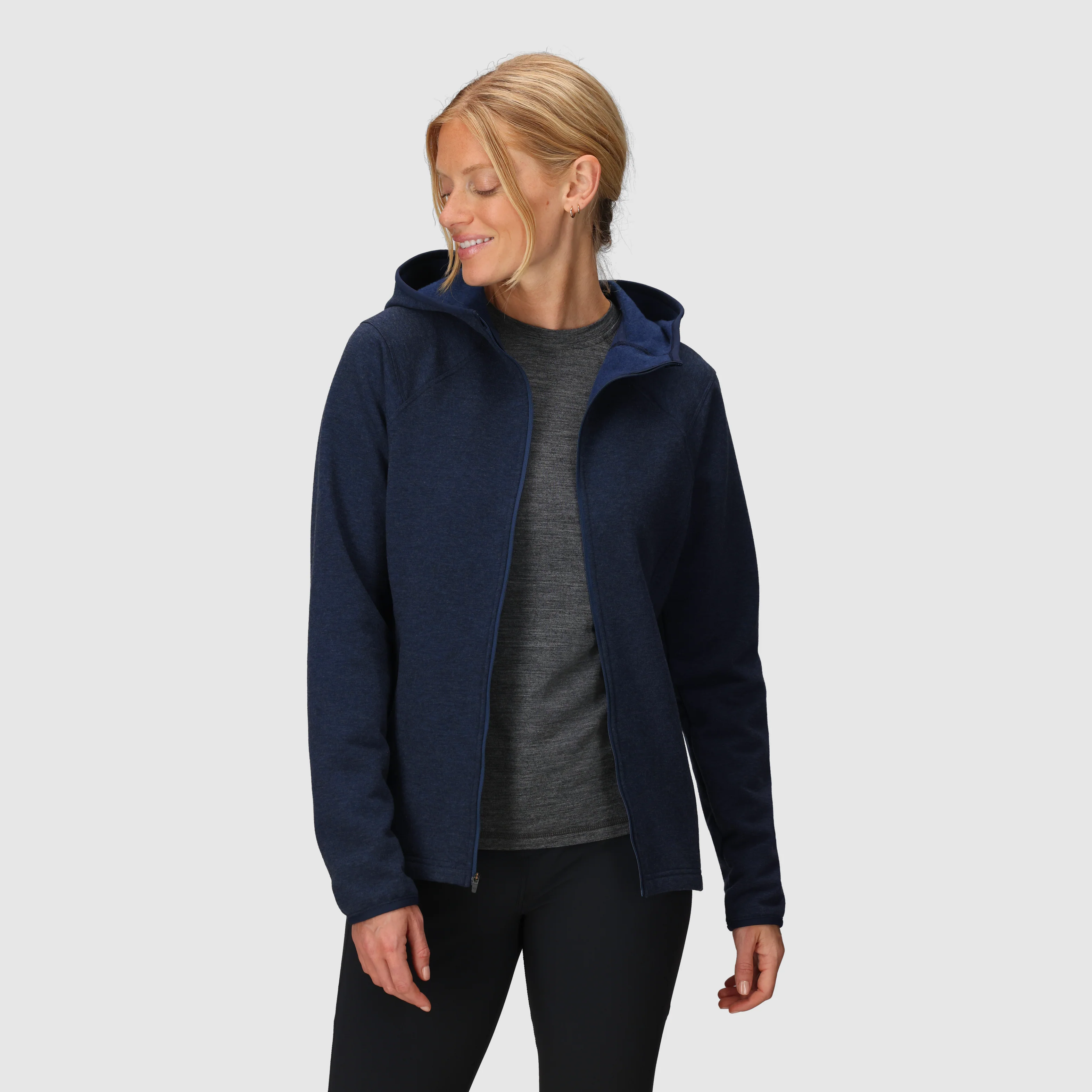 Women's Crescent Fleece Full Zip Hoodie