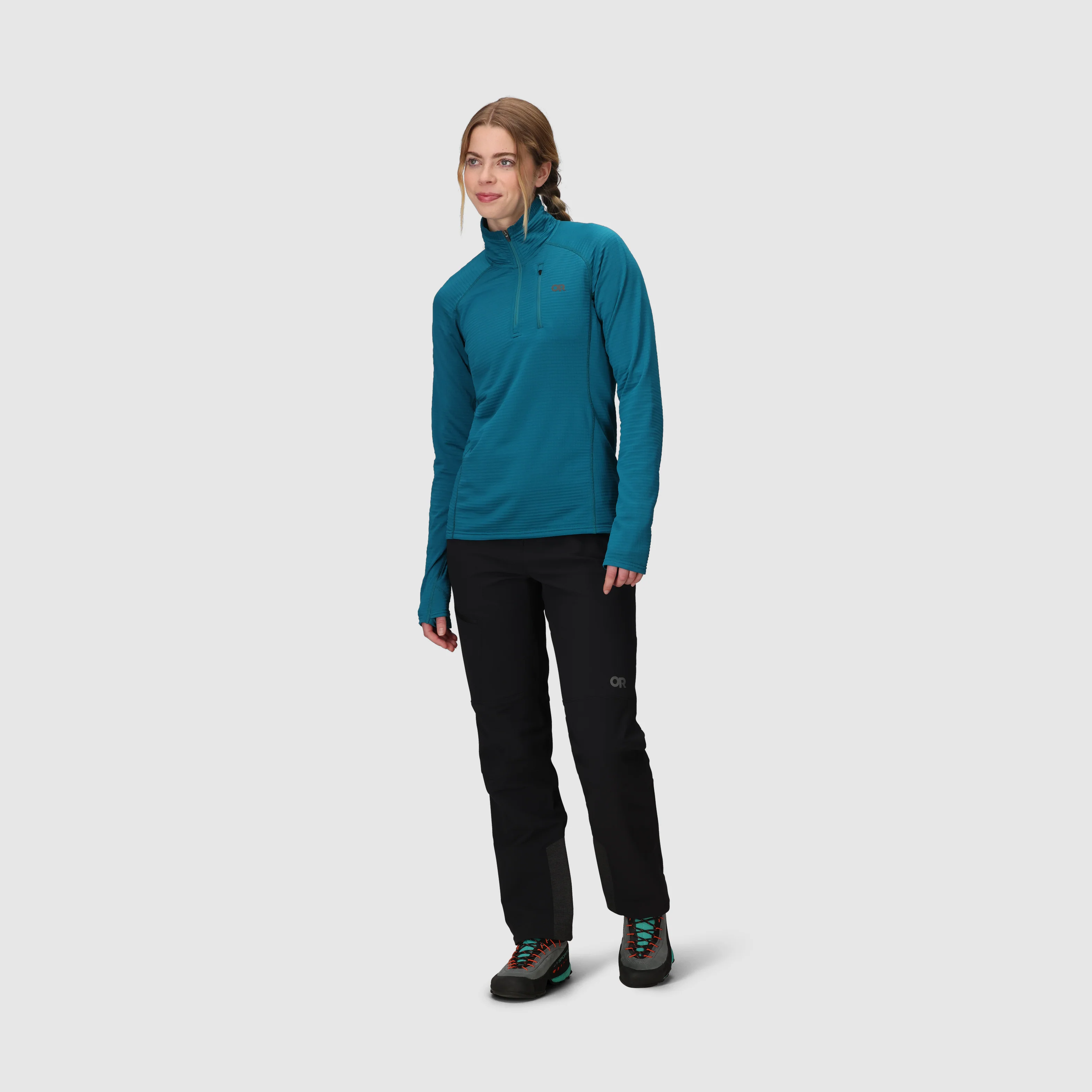 Women's Vigor Grid Fleece Quarter Zip