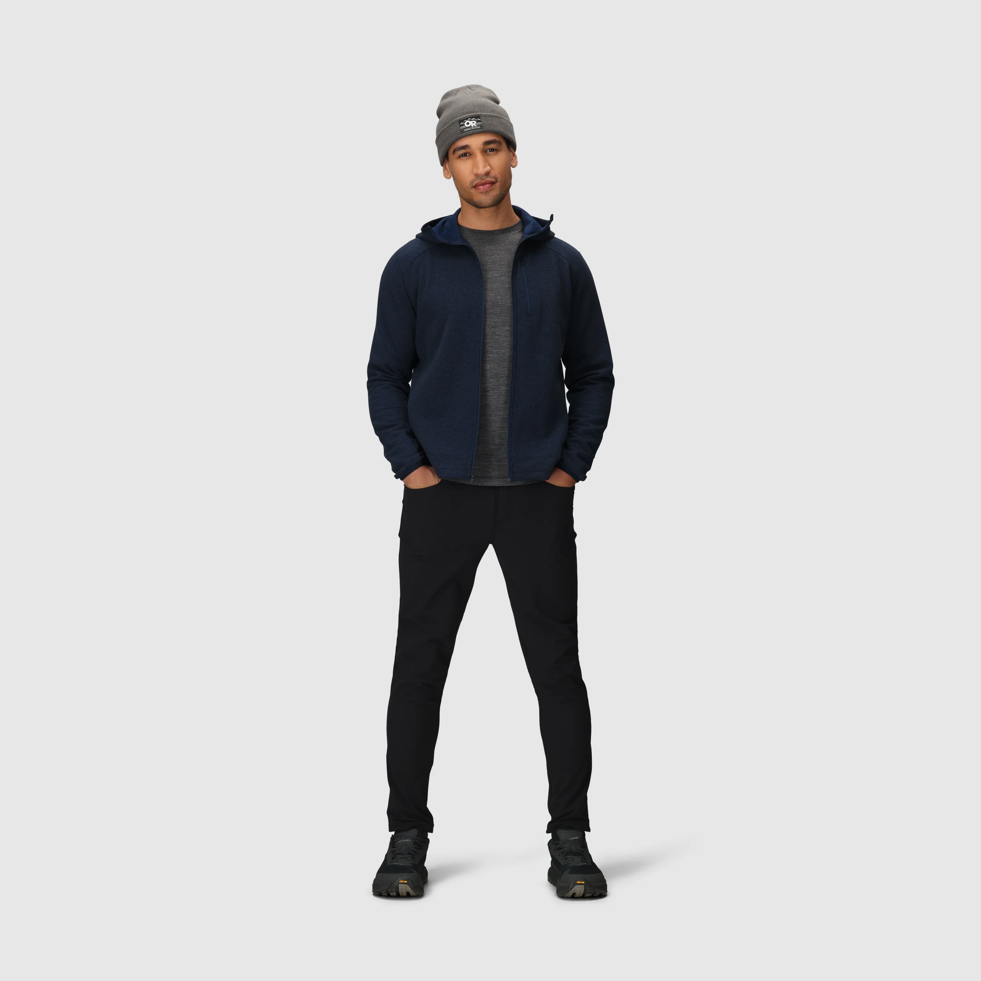 Men's Crescent Fleece Full Zip Hoodie