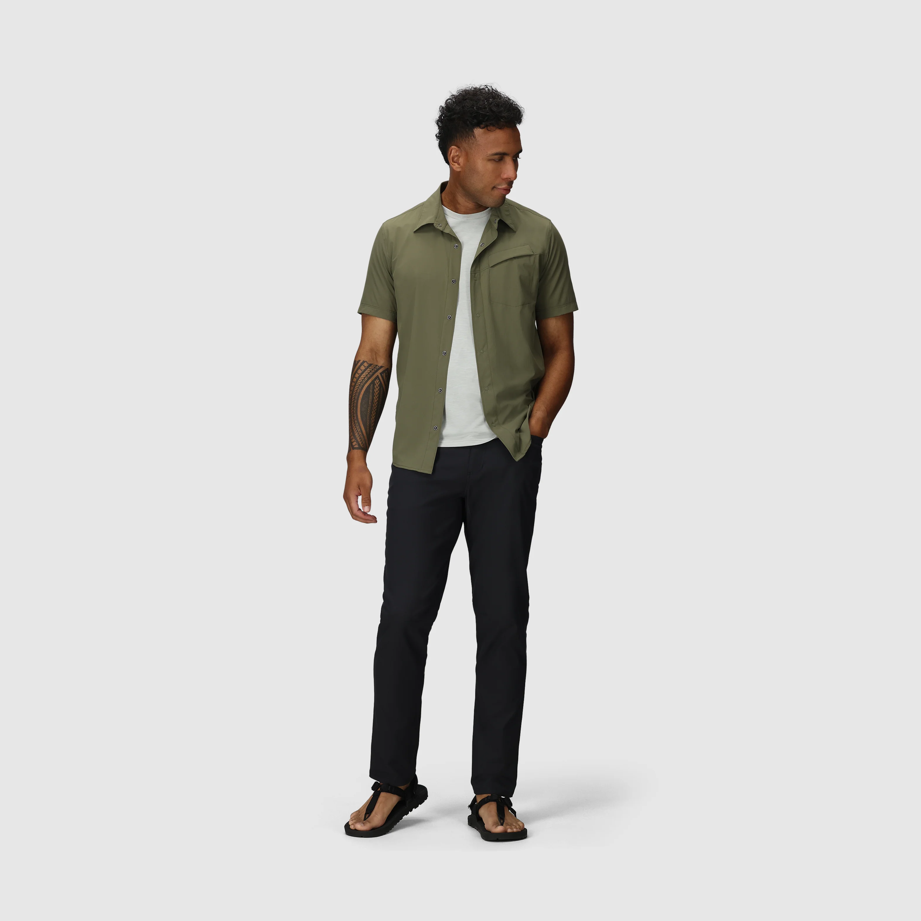 Men's Astroman Short Sleeve Sun Shirt