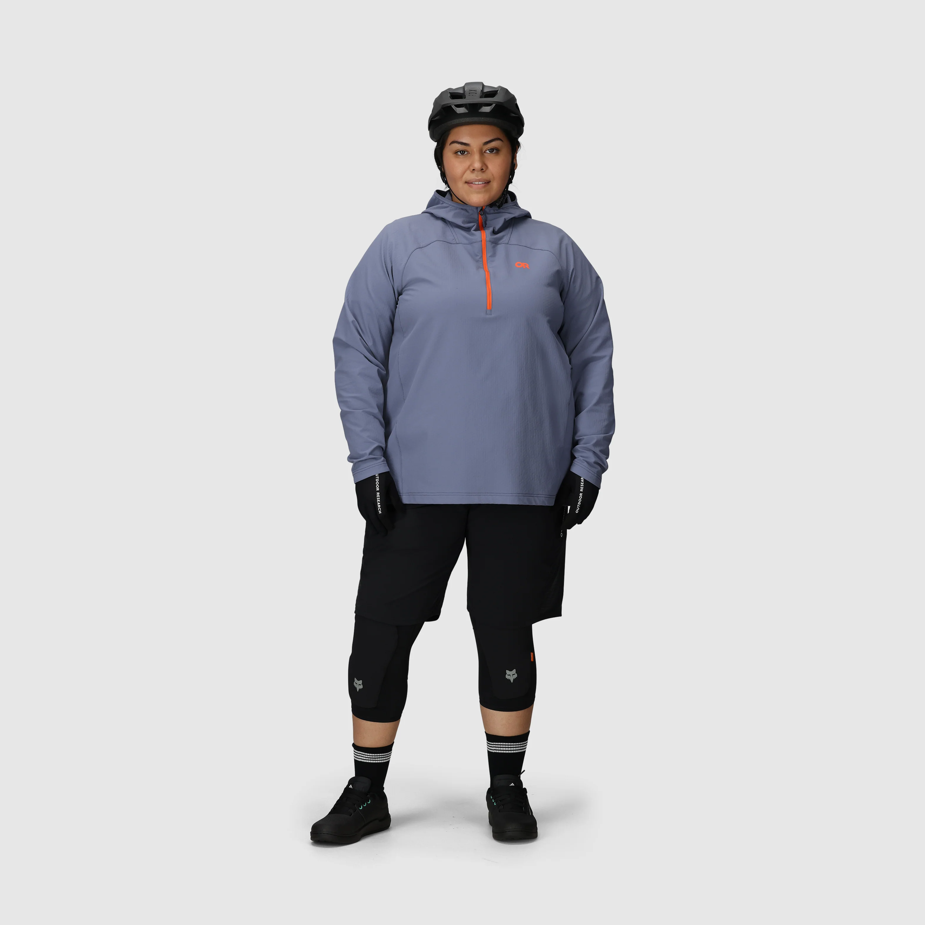 Women's Freewheel MTB Half Zip Hoodie - Plus