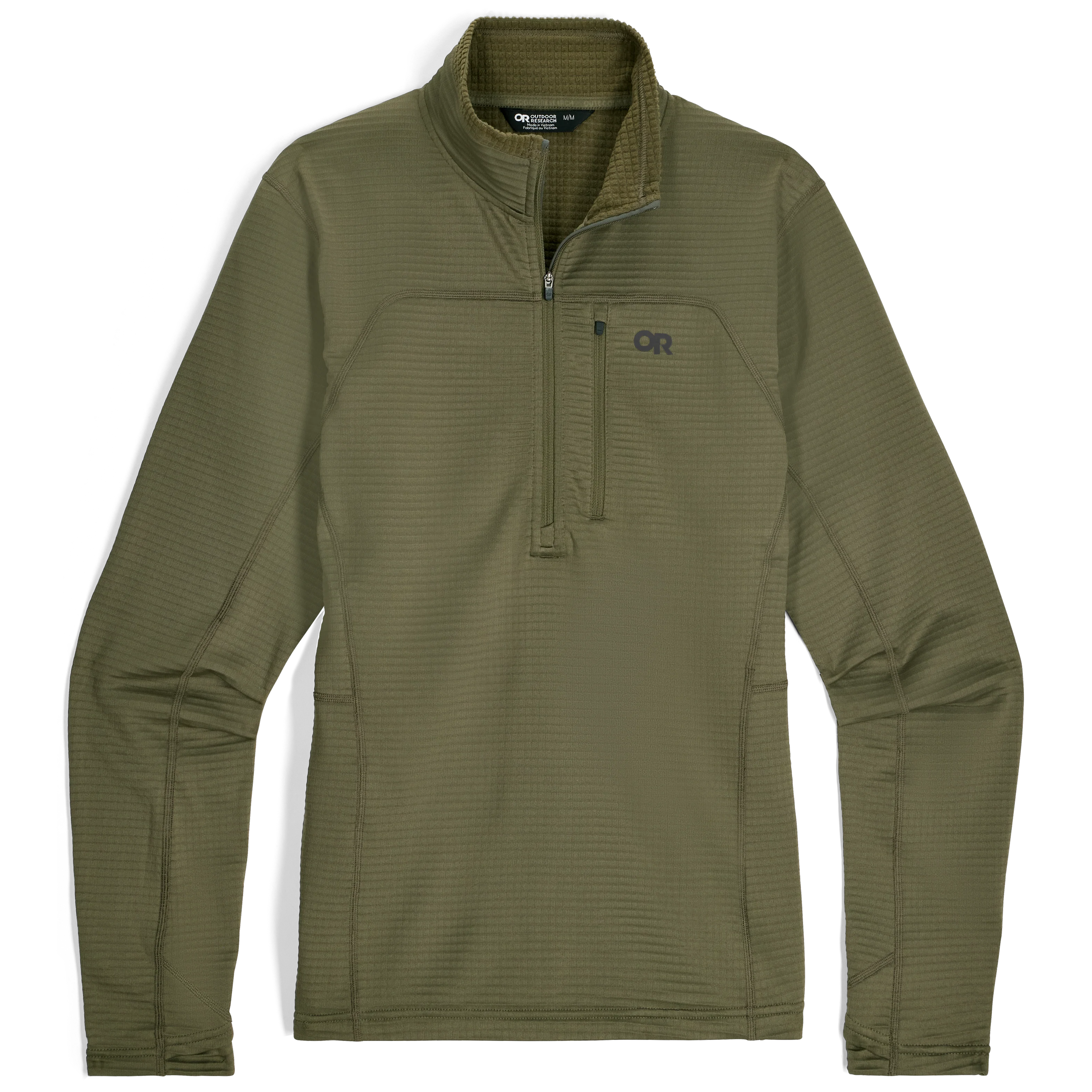 Men's Vigor Grid Fleece Half Zip