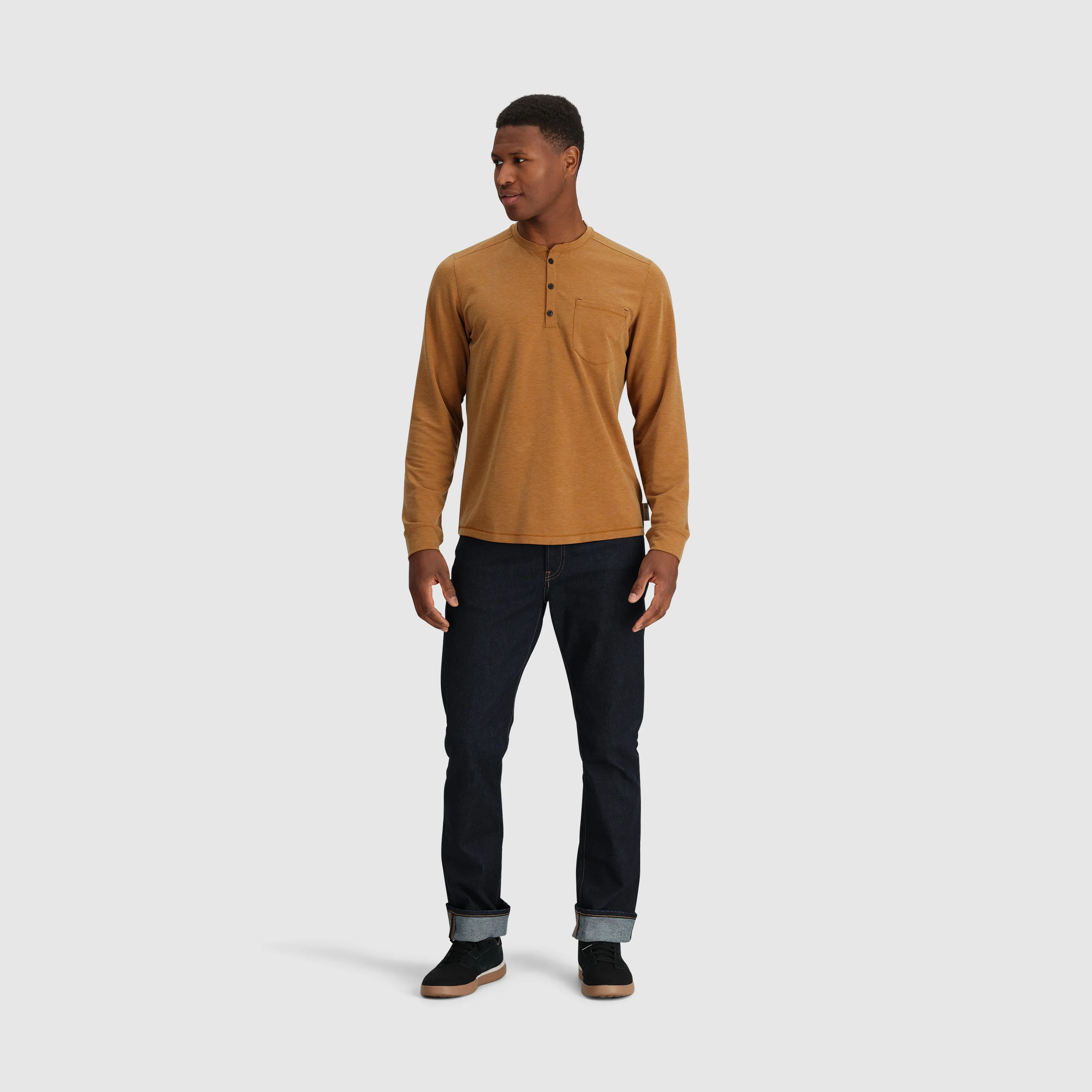 Men's Aberdeen Long Sleeve Henley
