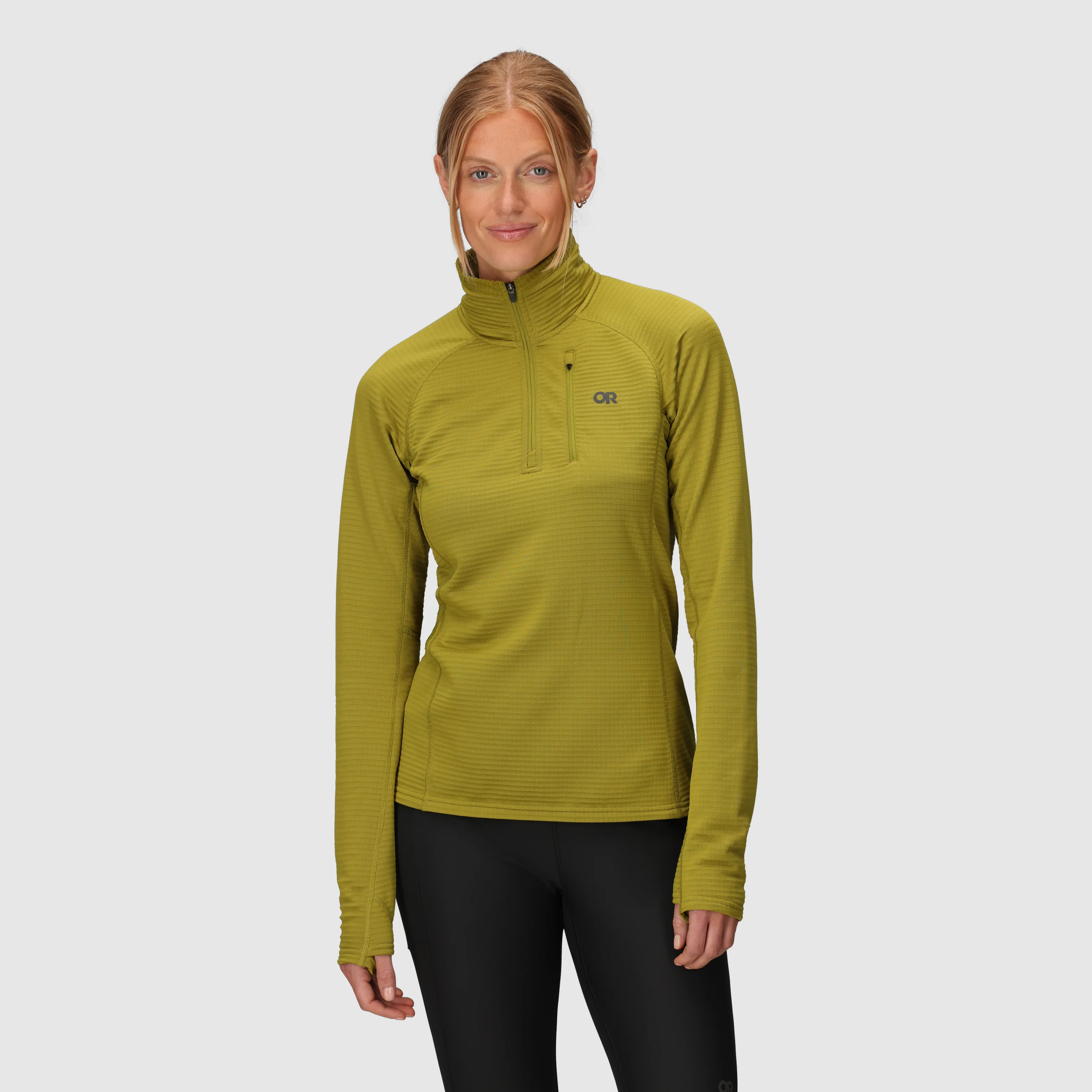 Women's Vigor Grid Fleece Quarter Zip