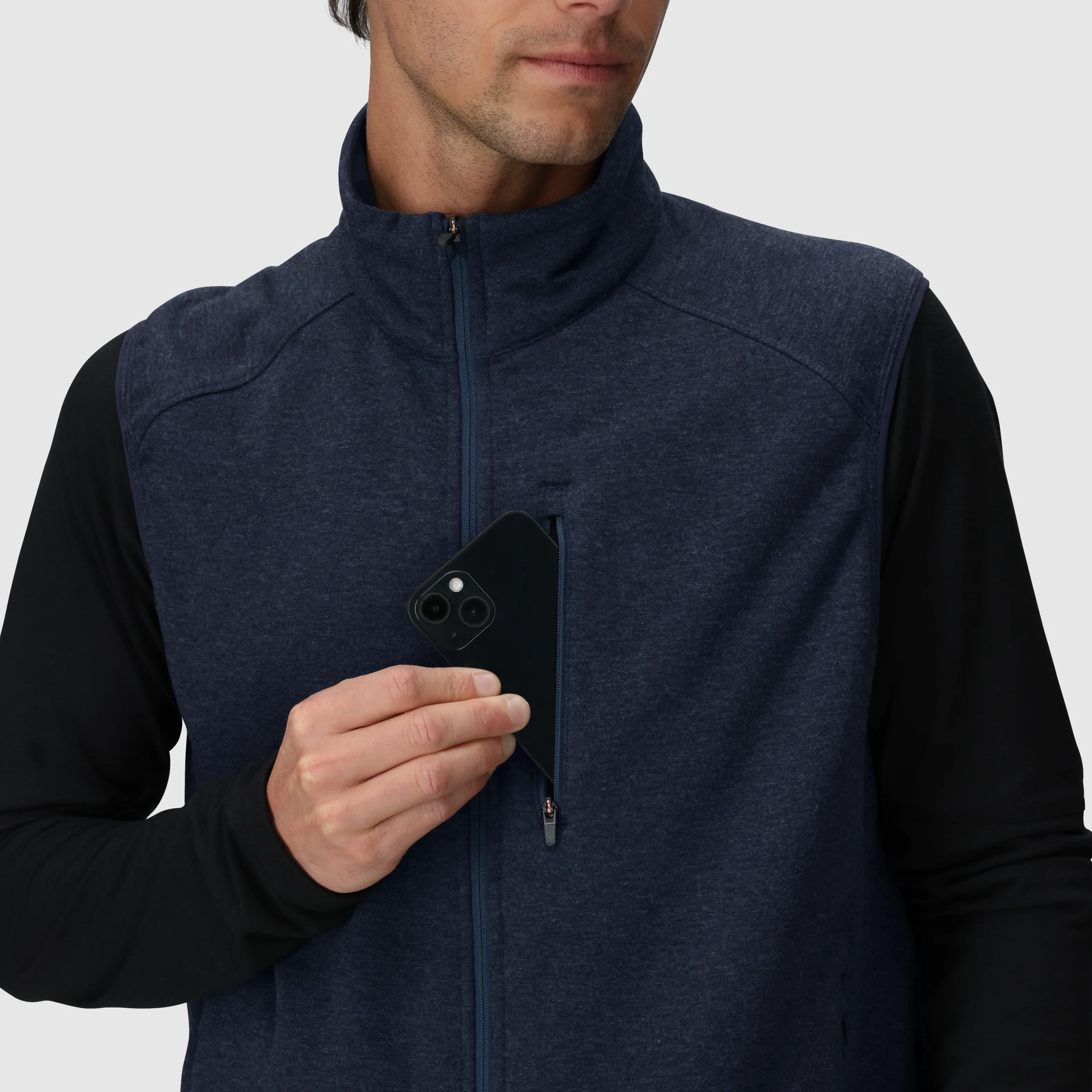 Men's Crescent Fleece Vest