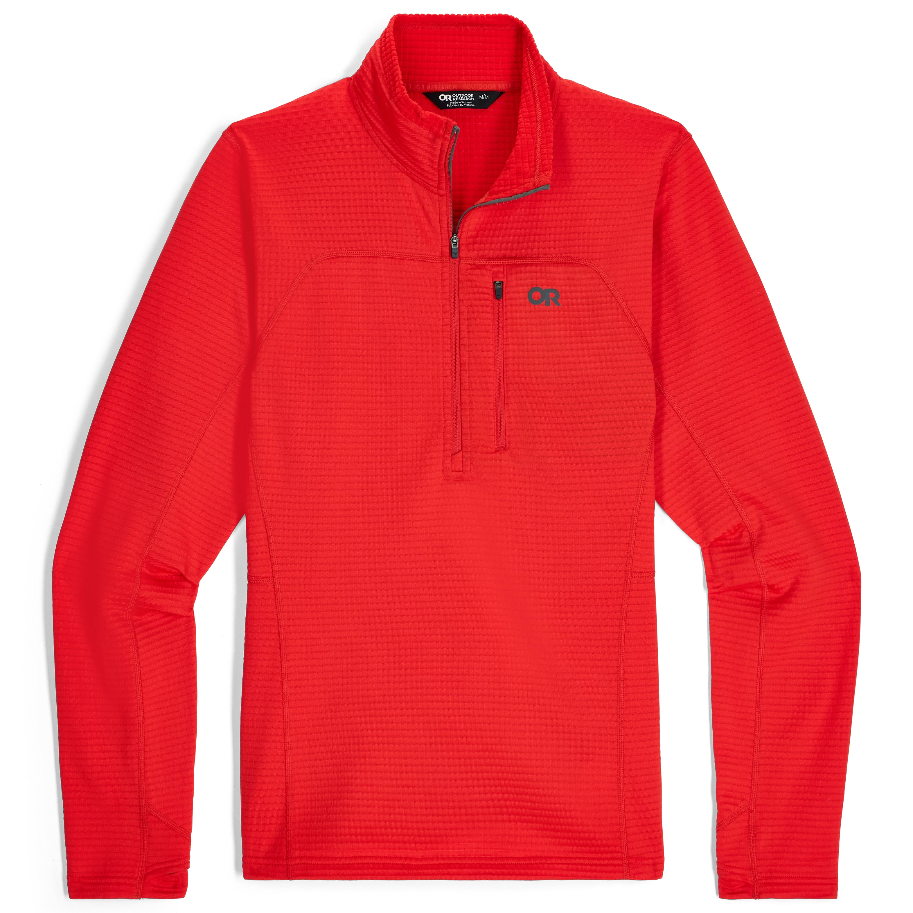 Men's Vigor Grid Fleece Half Zip