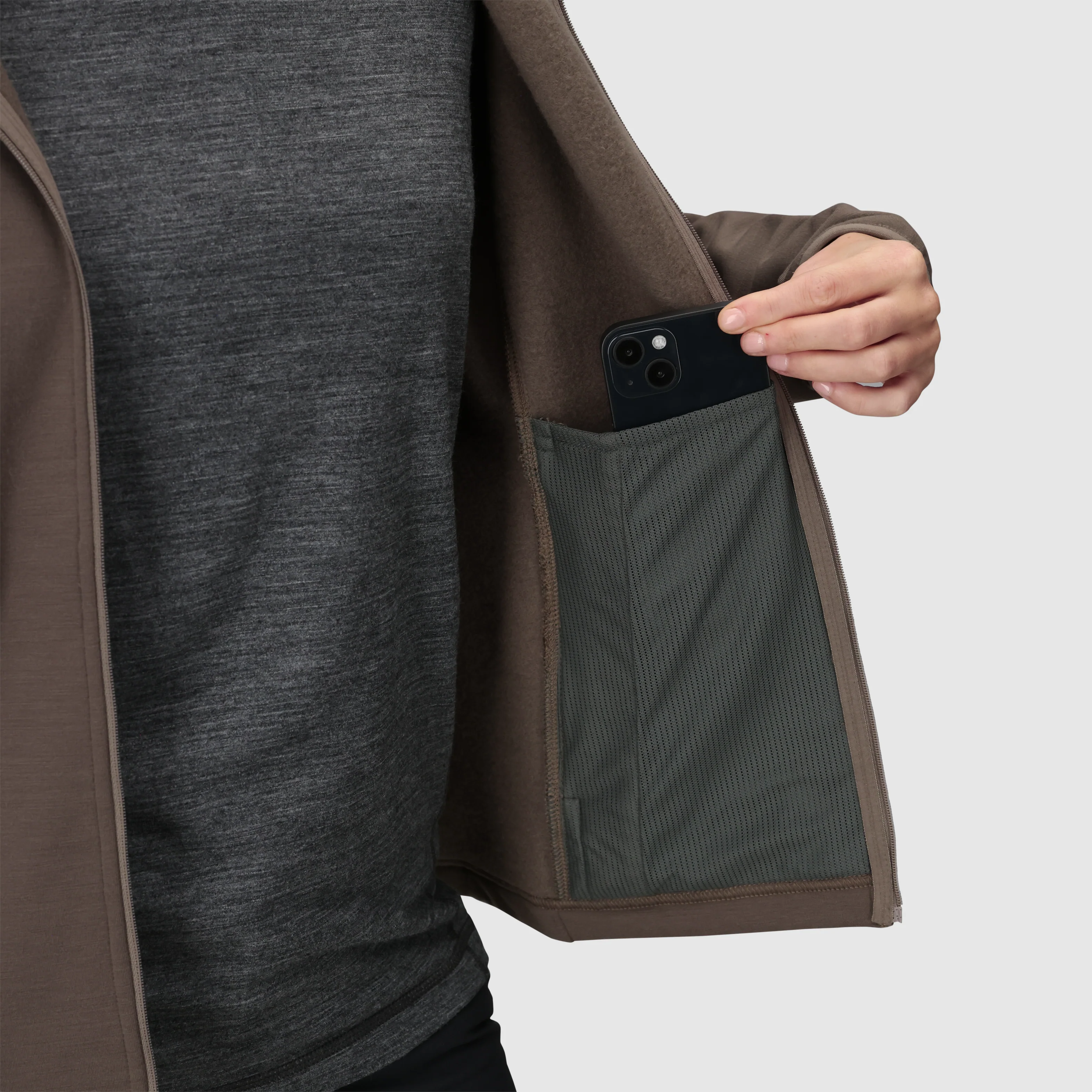 Women's Crescent Fleece Full Zip Hoodie