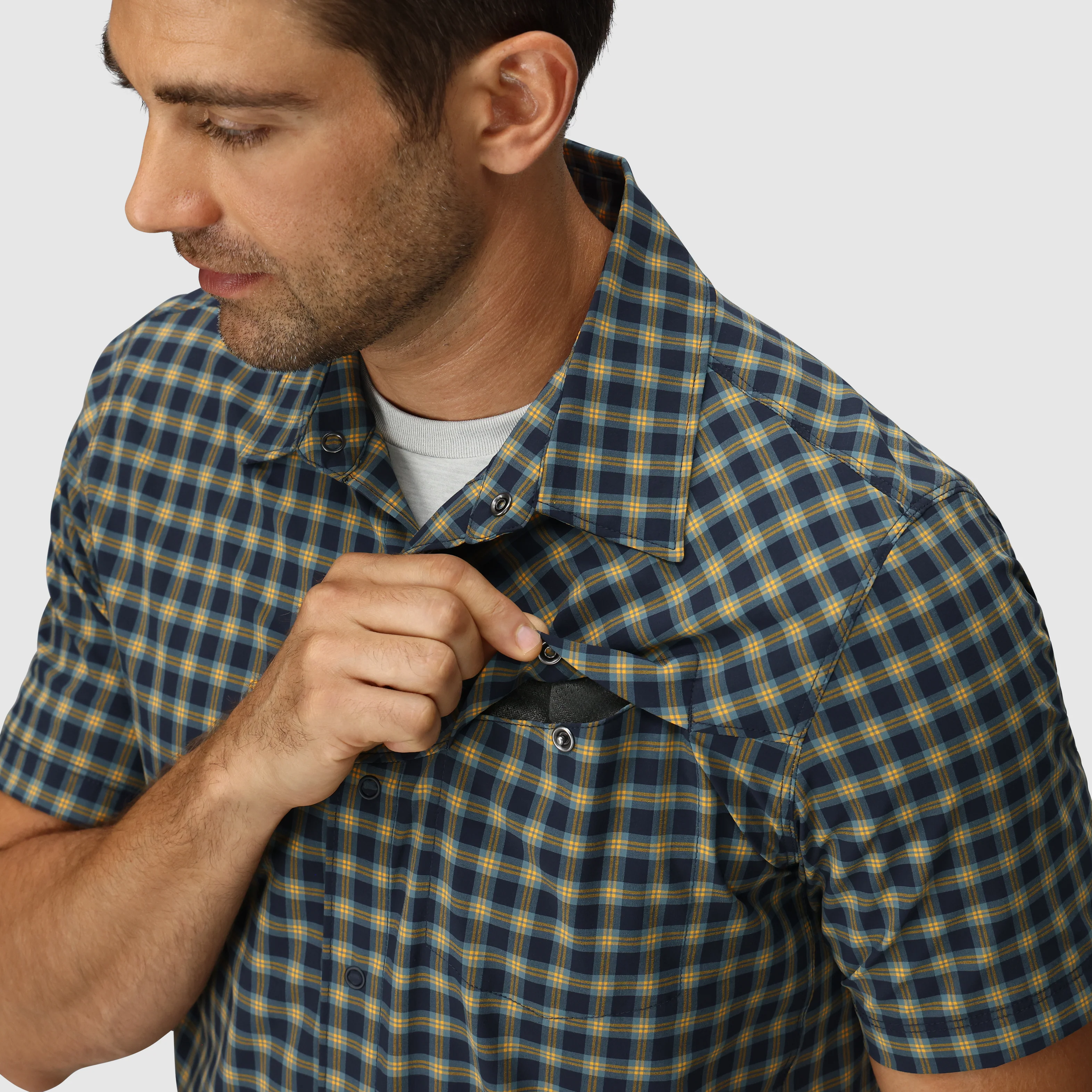 Men's Astroman Short Sleeve Sun Shirt